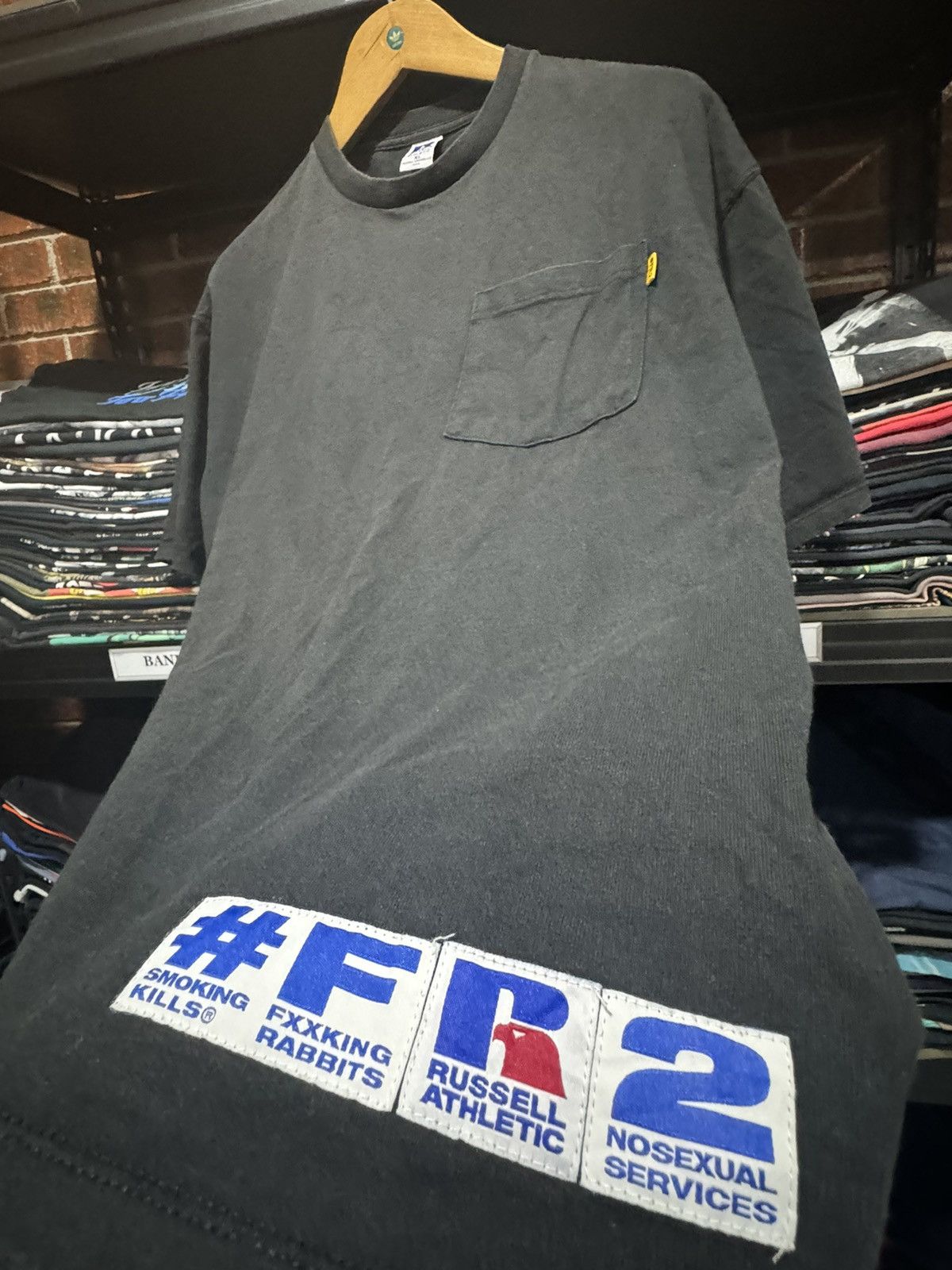 FR2 × Russell Athletic VINTAGE FR2 SMOKING KILLS Size US XL / EU 56 / 4 - 5 Thumbnail