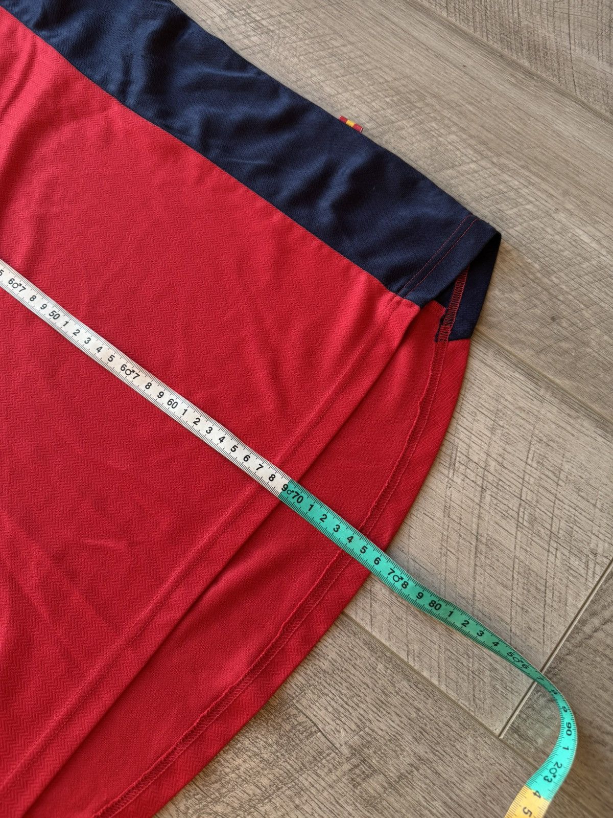 Band Tees 1998-99 Spain Adidas Vintage Home Soccer T Shirt Jersey Size US XL / EU 56 / 4 - 10 Thumbnail