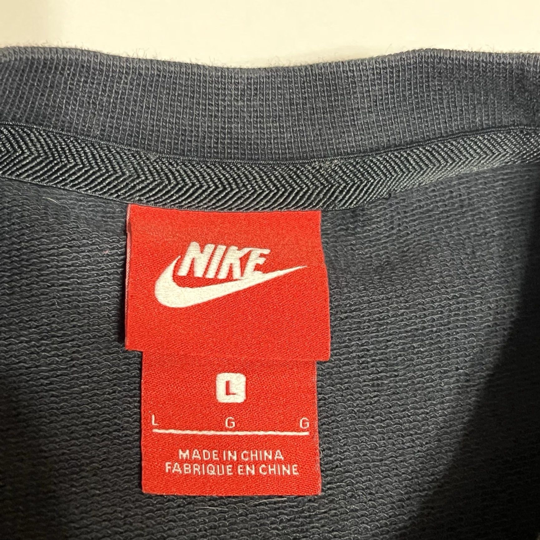 Nike Nike Court Sweatshirt Mens Large Black Pullover Crew Neck Long Sleeve Tennis Size US L / EU 52-54 / 3 - 7 Thumbnail