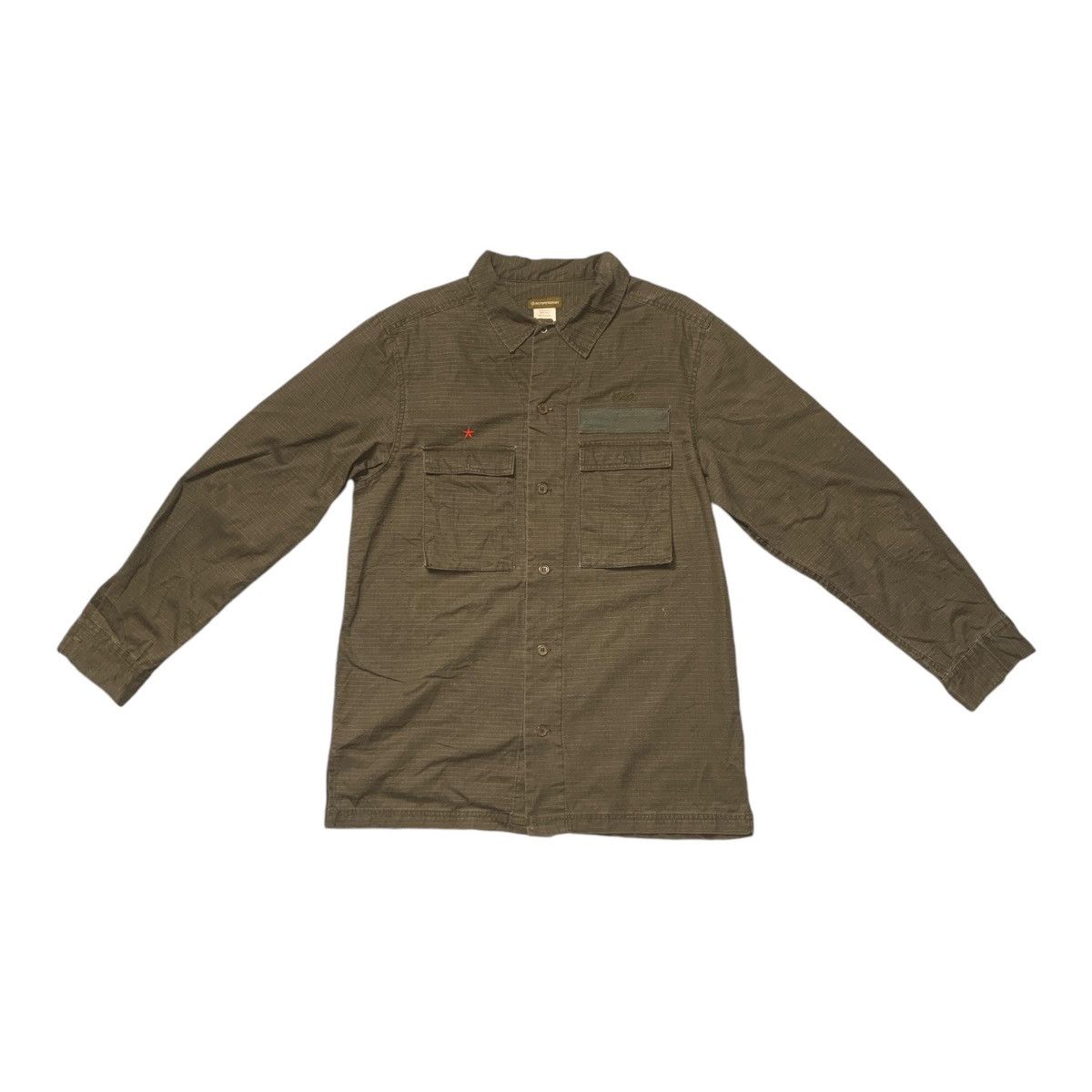 Japanese Brand Rare Design Octopusarmy Military Jackets Size XL / US 12-14 / IT 48-50 - 1 Thumbnail