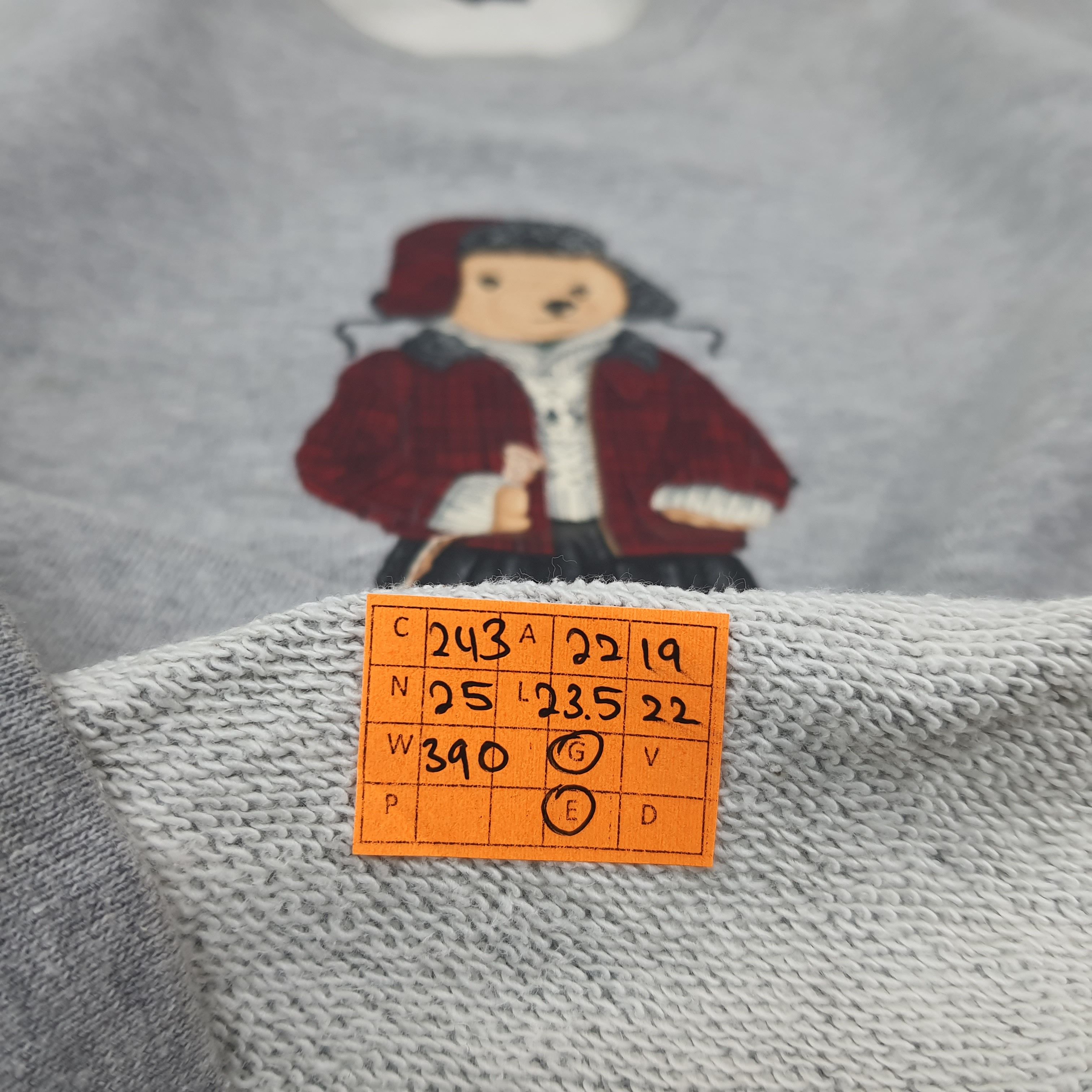 Polo Ralph Lauren Vintage POLO Bear by Ralph Lauren Sweatshirt C243N25 Size US M / EU 48-50 / 2 - 7 Thumbnail
