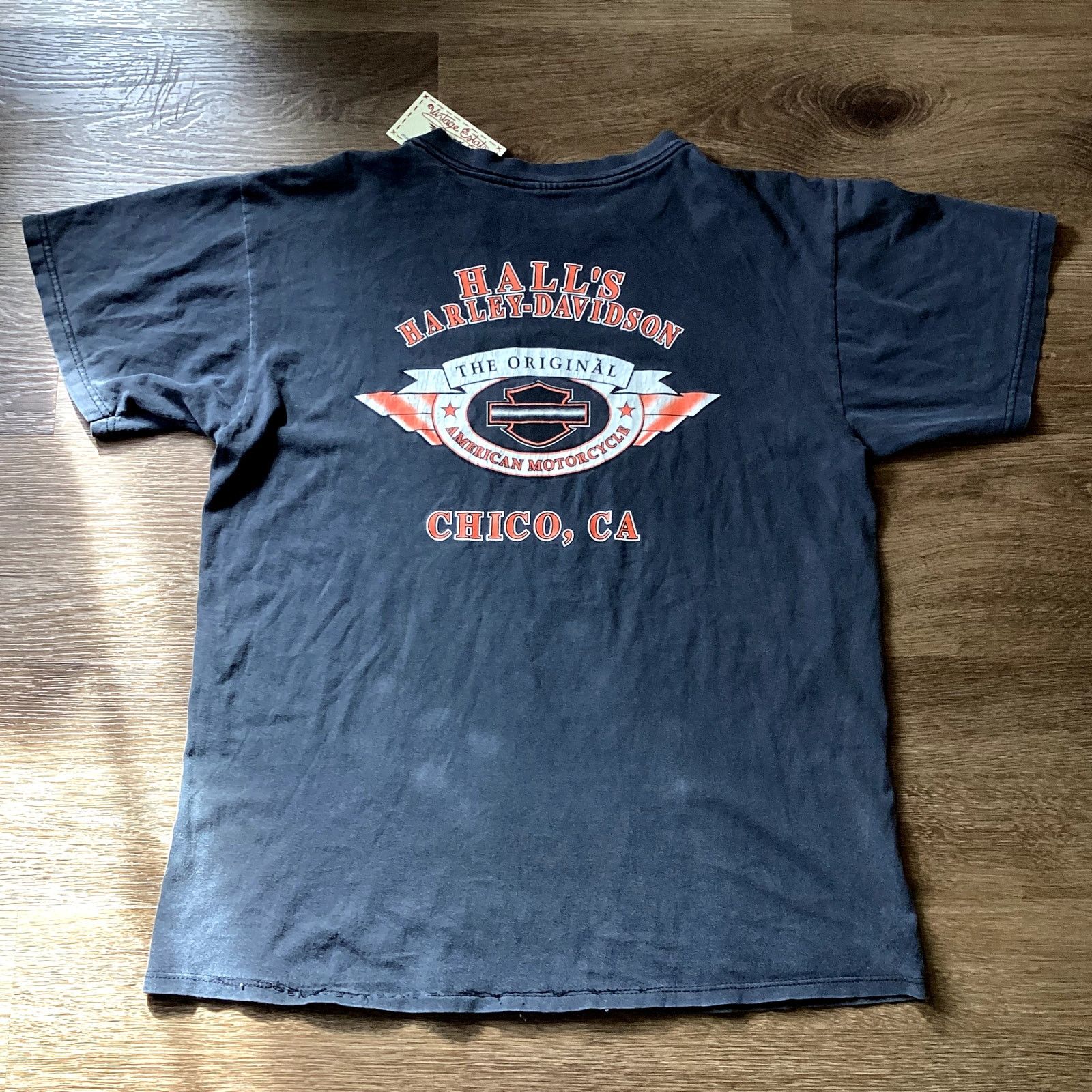 Harley Davidson Faded Harley Wolf Tee- Size Large Size US L / EU 52-54 / 3 - 2 Thumbnail