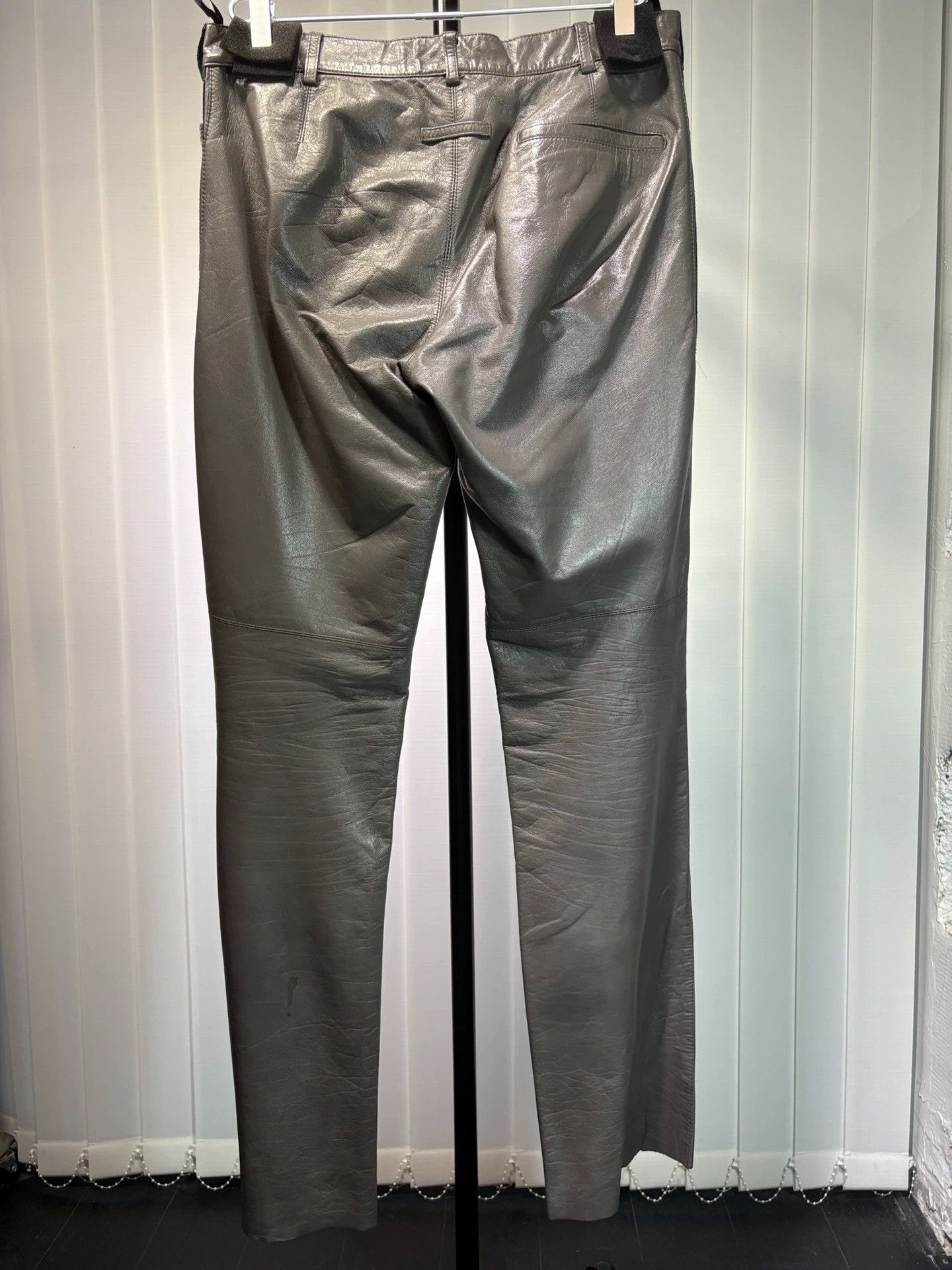 Jean Paul Gaultier Jean Paul Gaultier 90s Color Blocked Leather Pants Size US 32 / EU 48 - 2 Thumbnail