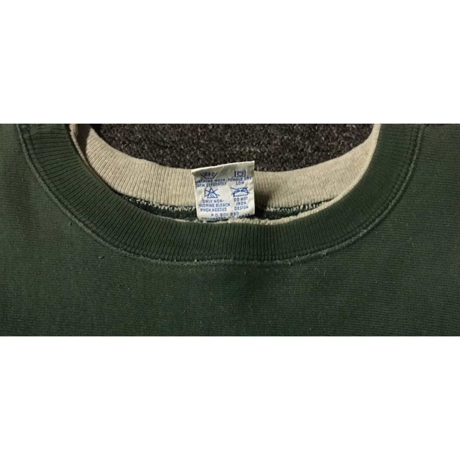 Scholl VINTAGE Champion Reverse Weave Spellout Sweatshirt L USA College Grunge 90s 80s Green Mens L Regular Pullover Reversible Shirt Hoodie Size US L / EU 52-54 / 3 - 5 Thumbnail