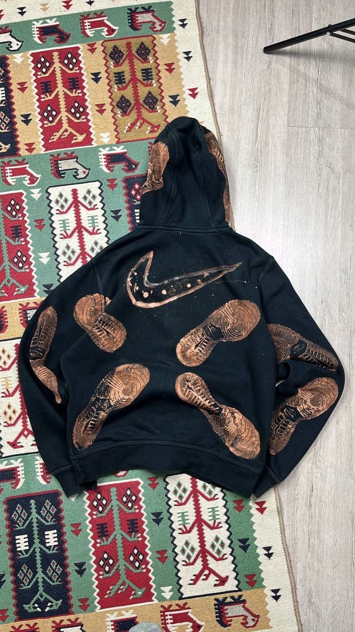 Japanese Brand × Nike Vintage Nike Custom Hype Zip Up Hoodie Y2K Size US M / EU 48-50 / 2 - 8 Thumbnail
