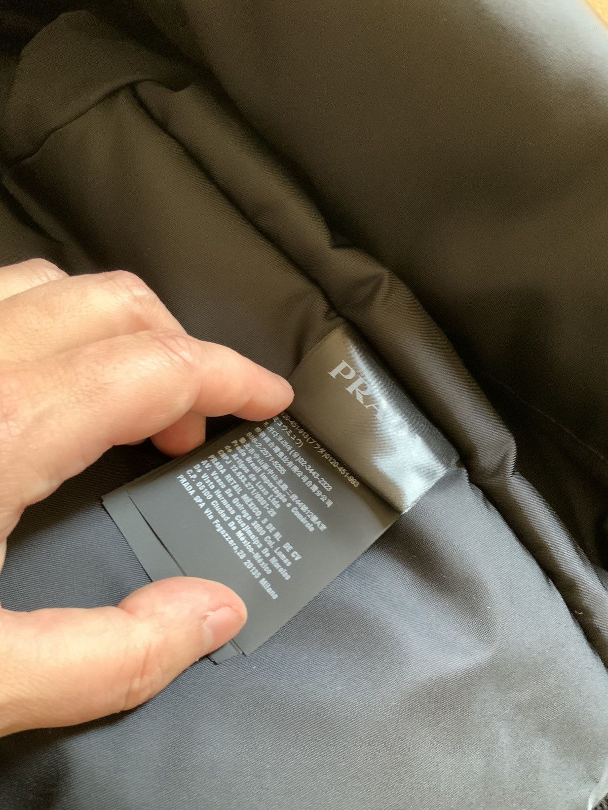 Prada Prada Leather Bomber Jacket Size US M / EU 48-50 / 2 - 10 Thumbnail