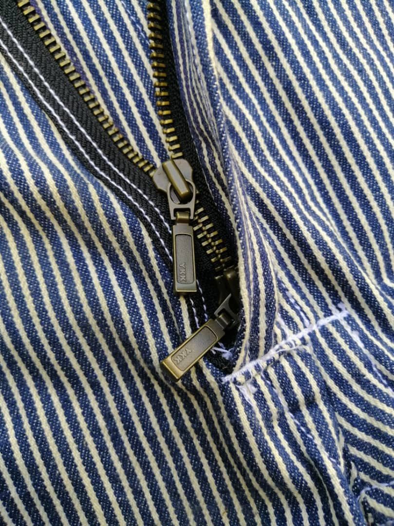 PERSON'S × Vintage Vintage Person's Hickory Stripes Overalls Size US 40 / EU 56 - 10 Thumbnail