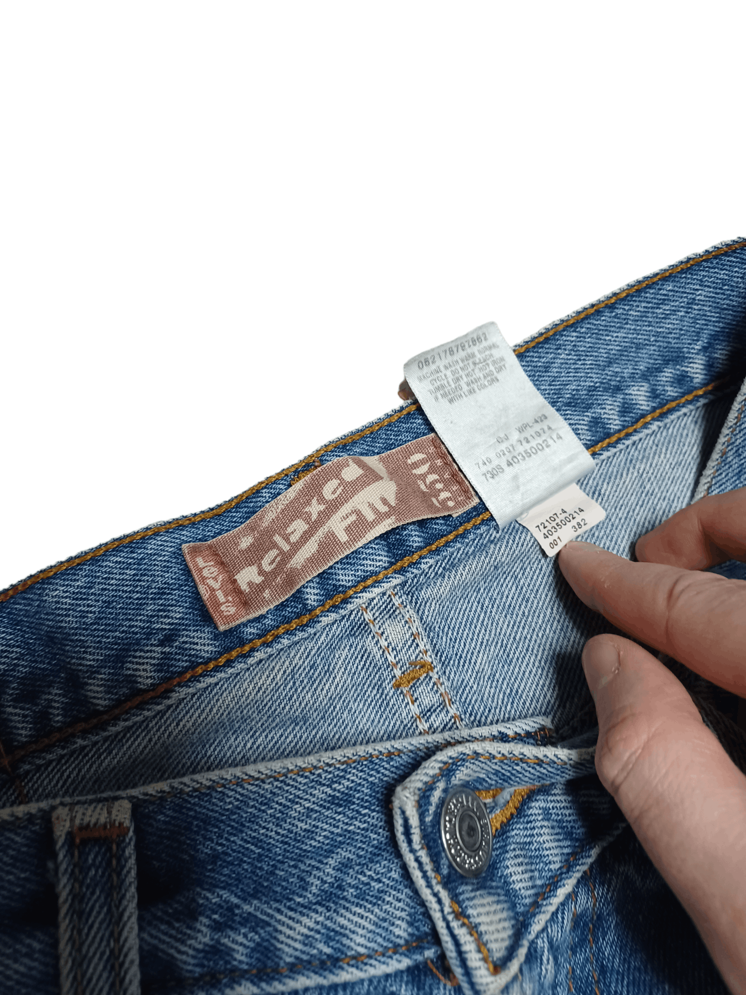 Levi's Vintage Clothing LEVIS 550 VINTAGE RELAXED FIT LADY`S W27 L27 JEANS Size 27" / US 4 / IT 40 - 3 Thumbnail