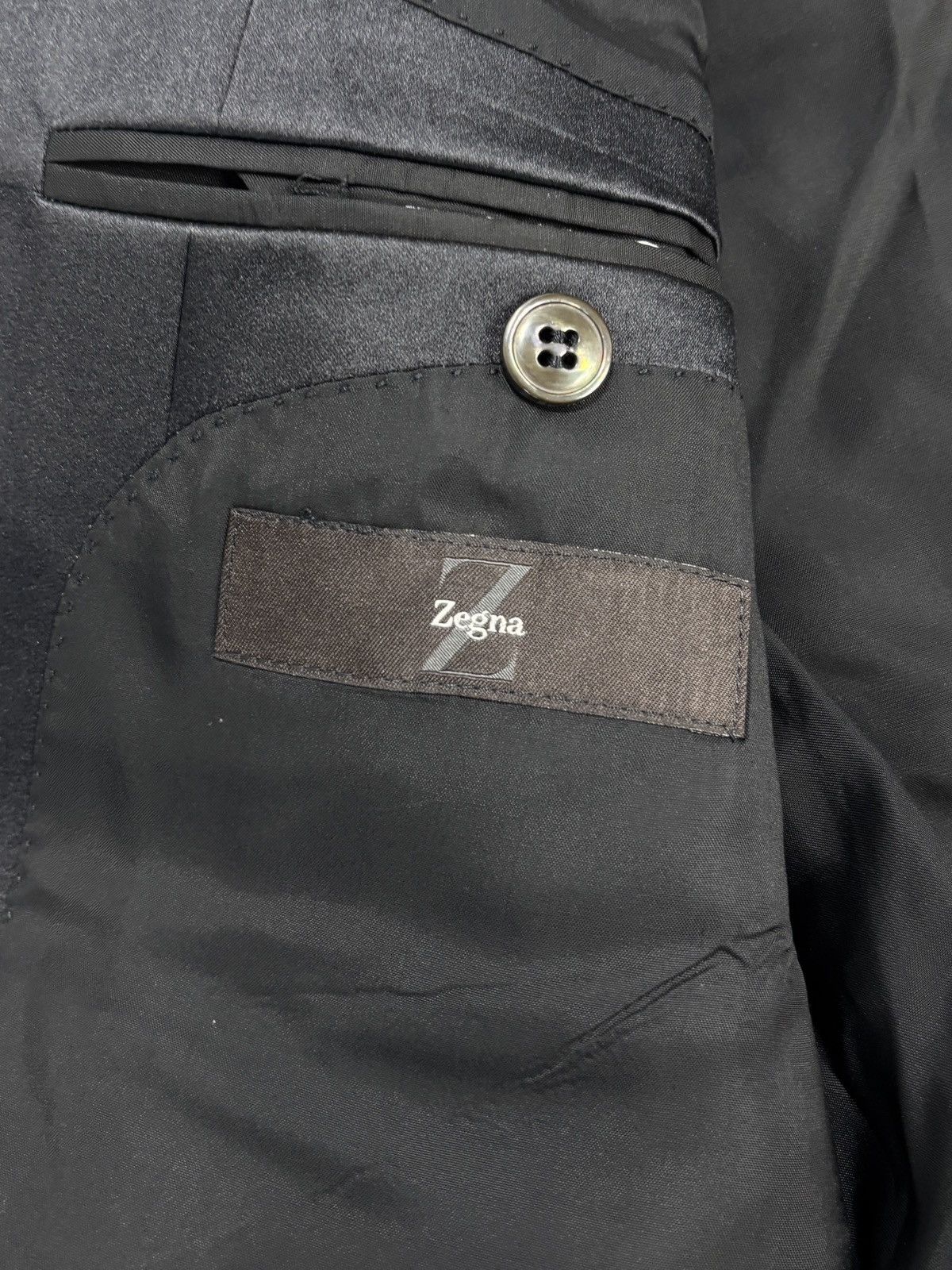 Z Zegna Z Zegna Suit Ermenegildo Zegna Two Piece Tuxedo Formal 48R Size 48R - 6 Thumbnail