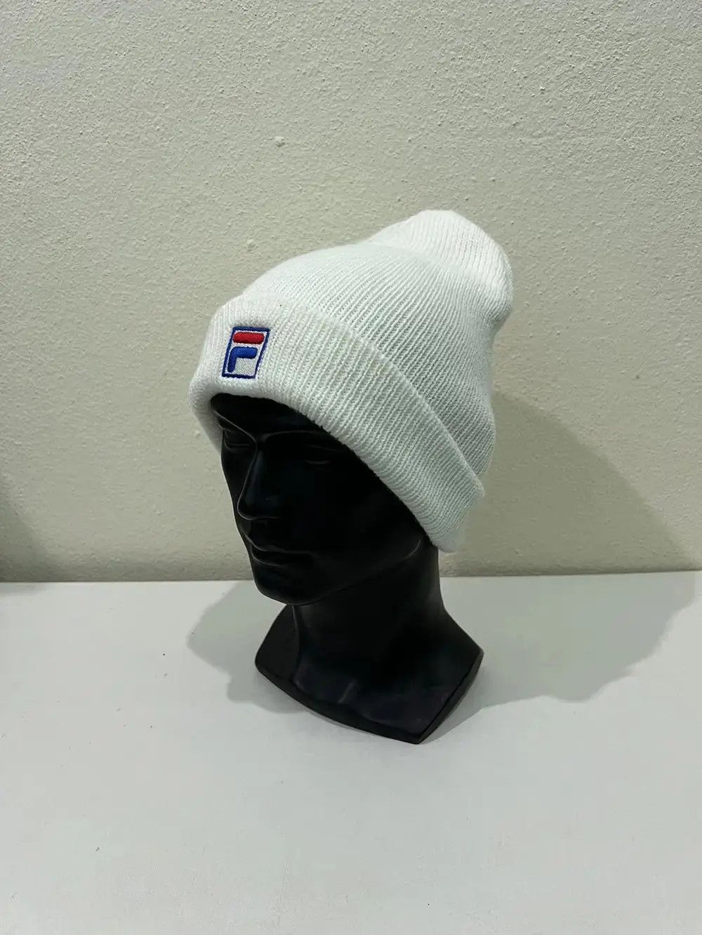 Fila Vintage Fila Small Logo Beanie Hat Size ONE SIZE - 4 Thumbnail