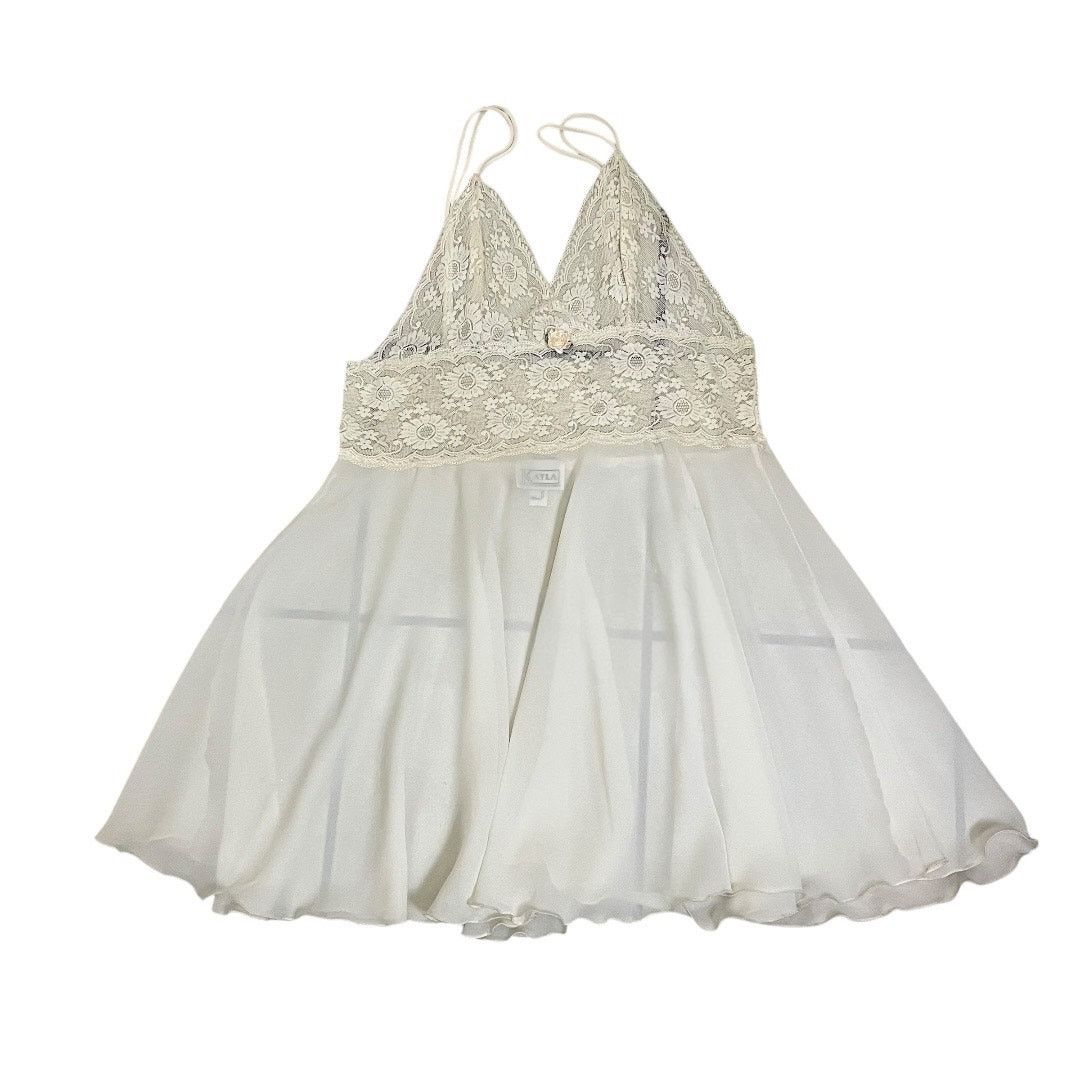 Vintage Vintage Kayla lace feminine babydoll lingerie nightgown Size ONE SIZE - 4 Thumbnail