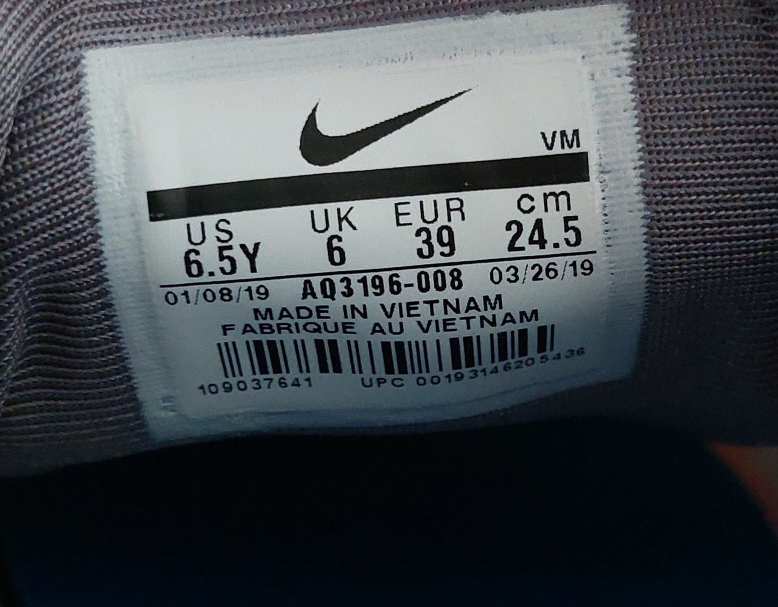 Nike Nike Air Max 720 (GS) White Pink Silver Size US 8 / IT 38 - 7 Thumbnail