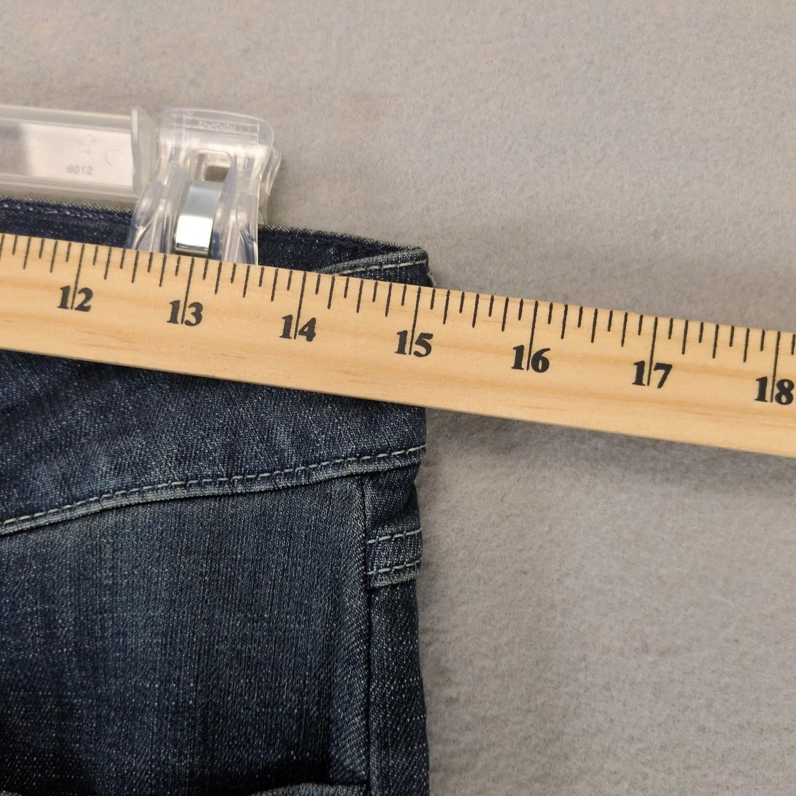 Wrangler Wrangler Boot Cut Jeans Juniors 7 30x32" Dark Wash Stretch Size 30" / US 8 / IT 44 - 6 Thumbnail
