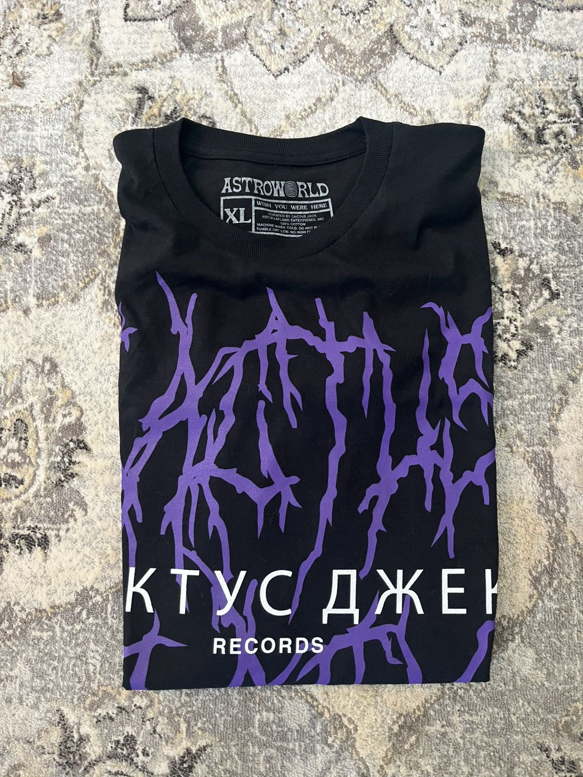 Travis Scott Travis Scott Astroworld Festival 2018 T-shirt Size US XL / EU 56 / 4 - 4 Thumbnail
