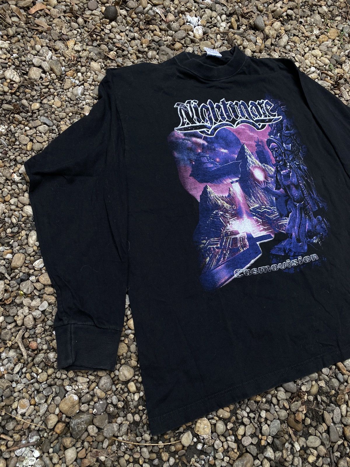 Band Tees × Vintage Vintage 2001 Nightmare Cosmovision Tour Longsleeve Size US XL / EU 56 / 4 - 7 Thumbnail