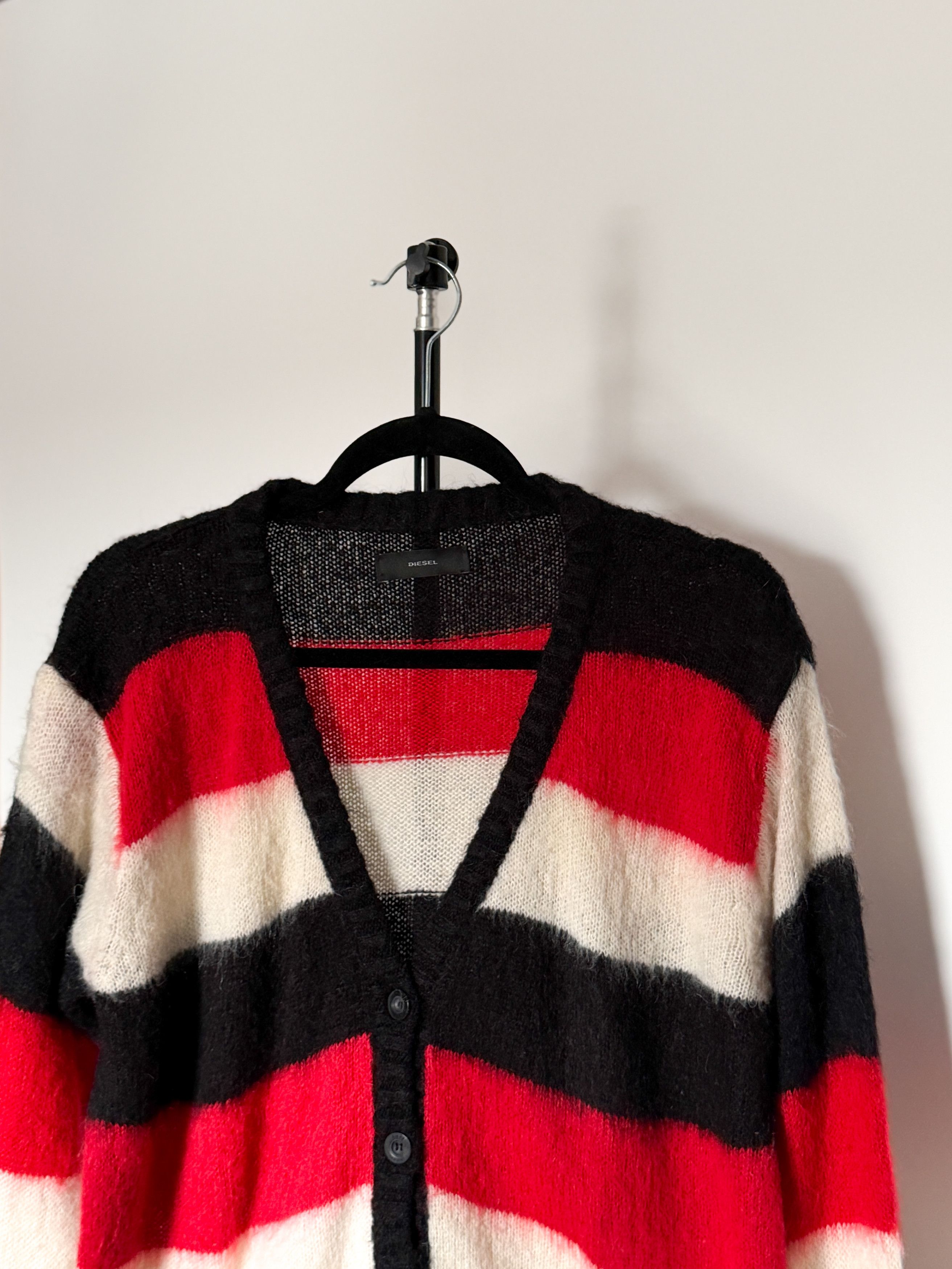 Diesel Black Gold Diesel Black Label Mohair Women’s Cardigan Size M / US 6-8 / IT 42-44 - 2 Thumbnail