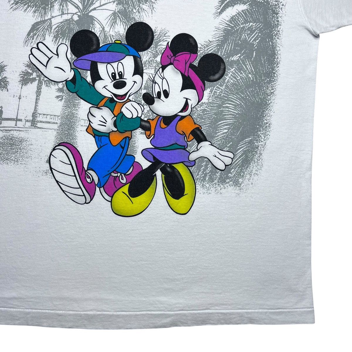 Disney Vtg 1990s Mickey By Jerry Leign Walt Disney Company T-Shirt Size US XL / EU 56 / 4 - 7 Thumbnail