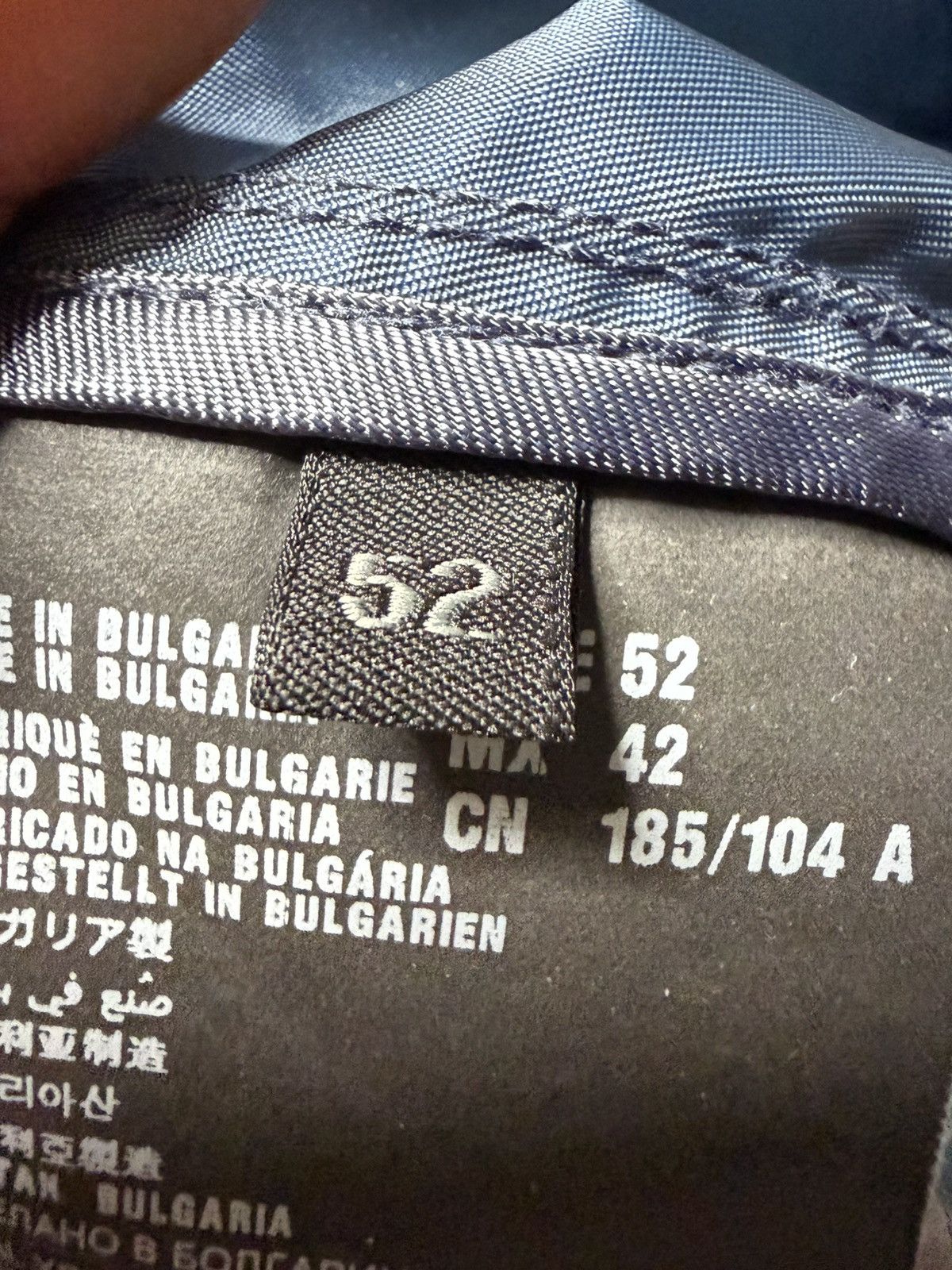 Prada Prada F/W 14 Plate Logo Nylon Bomber Jacket Size US L / EU 52-54 / 3 - 12 Thumbnail