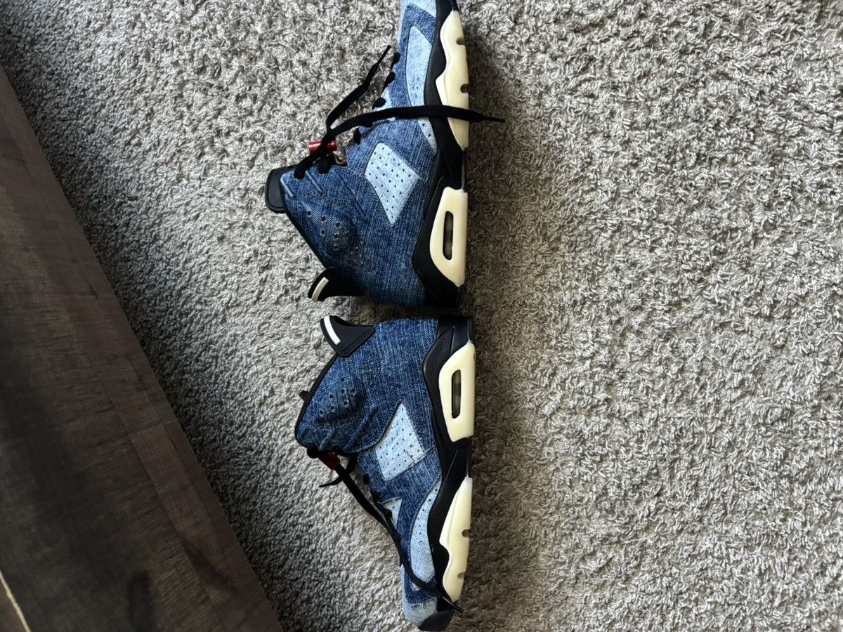 Jordan Brand Jordan 6 washed denim Size US 8.5 / EU 41-42 - 4 Thumbnail