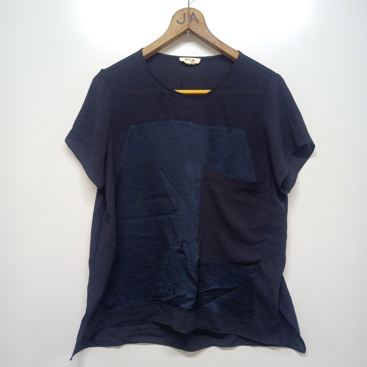 Helmut Lang Helmut Lang - Navy Sheer Tops Size M / US 6-8 / IT 42-44 - 3 Thumbnail