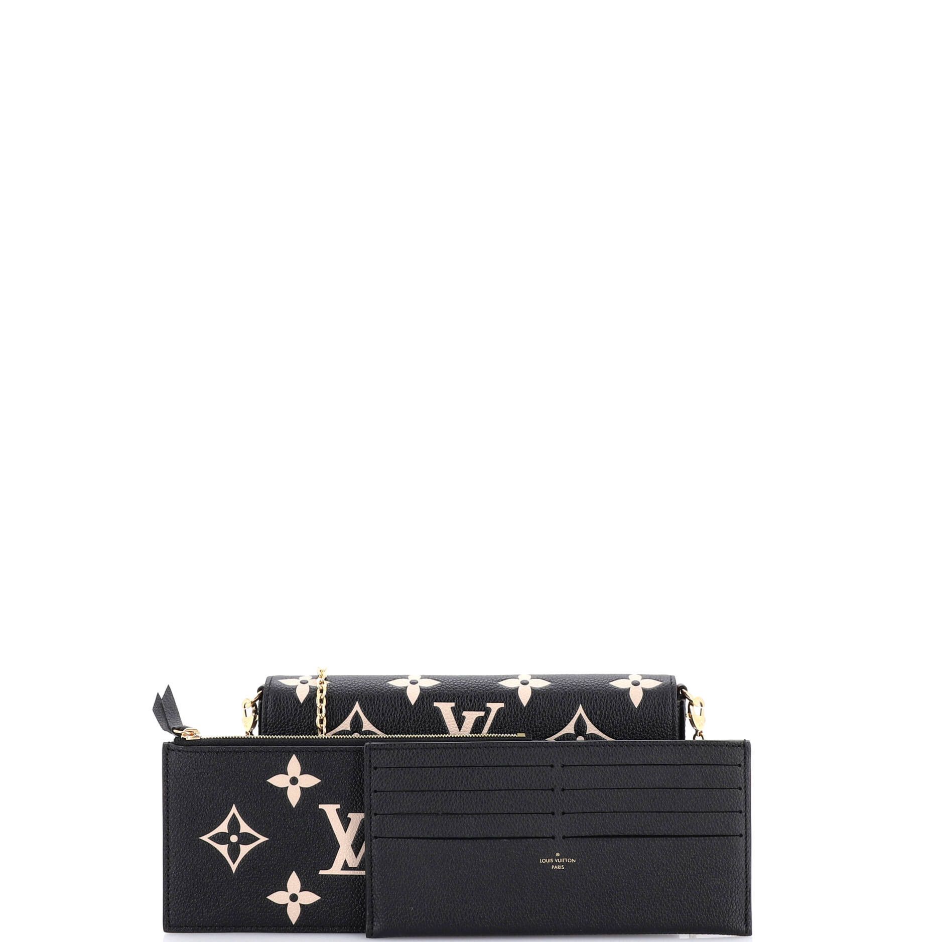 Louis Vuitton Felicie Pochette Bicolor Monogram Empreinte Giant Size ONE SIZE - 1 Thumbnail