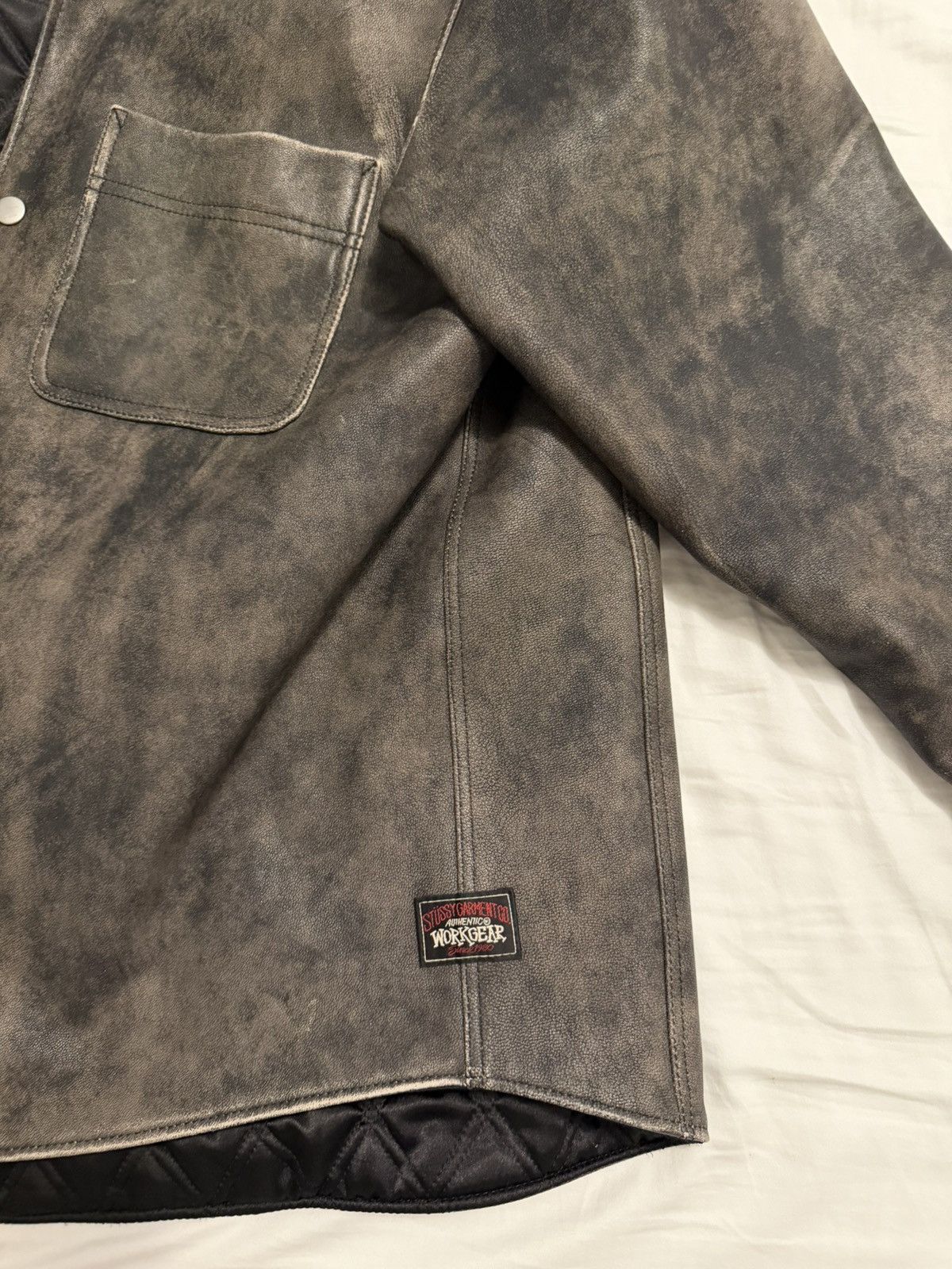 Stussy STÜSSY SPRING '24 Leather jacket Size US M / EU 48-50 / 2 - 11 Thumbnail