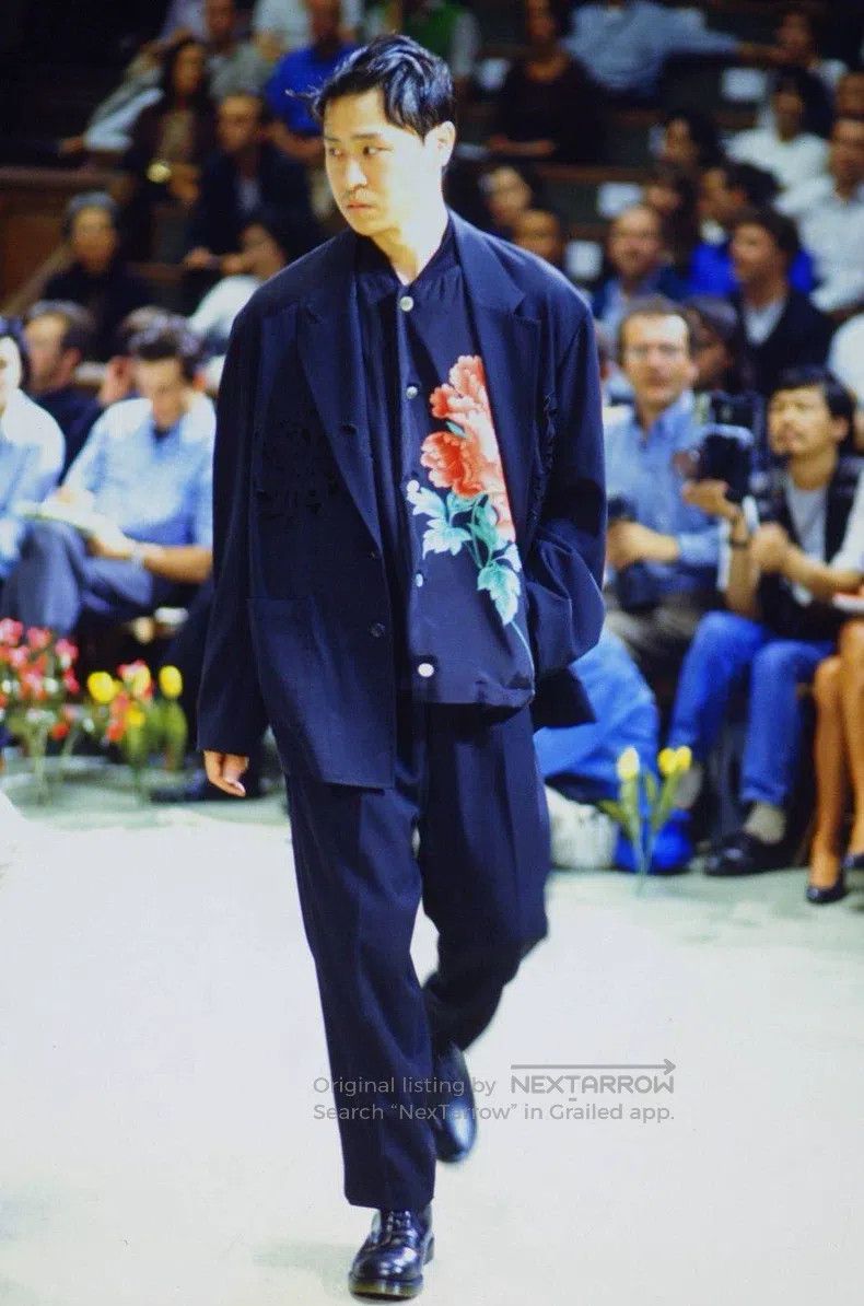 Yohji Yamamoto YOHJI YAMAMOTO Flower and Youth peony silk jacket Size US M / EU 48-50 / 2 - 5 Thumbnail