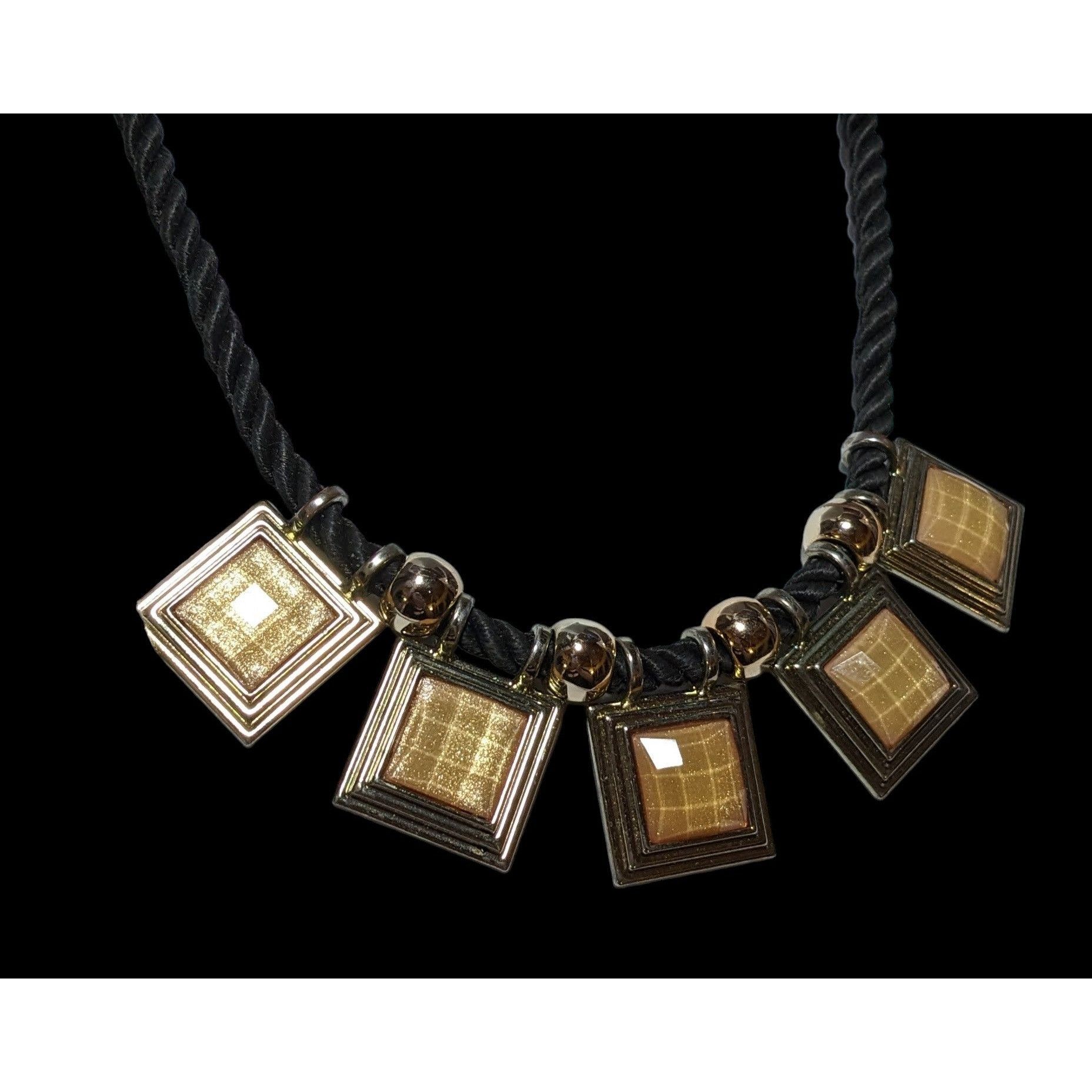 Other NY Chunky Faceted Gem Geometric Necklace Size ONE SIZE - 3 Thumbnail