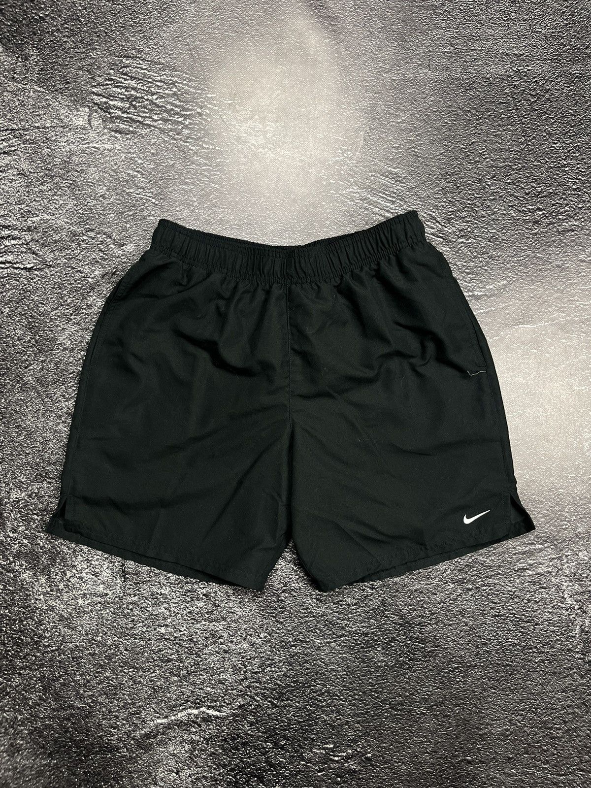 Nike Vintage Nike Y2K Nylon Black Shorts Swim Size US 32 / EU 48 - 1 Thumbnail