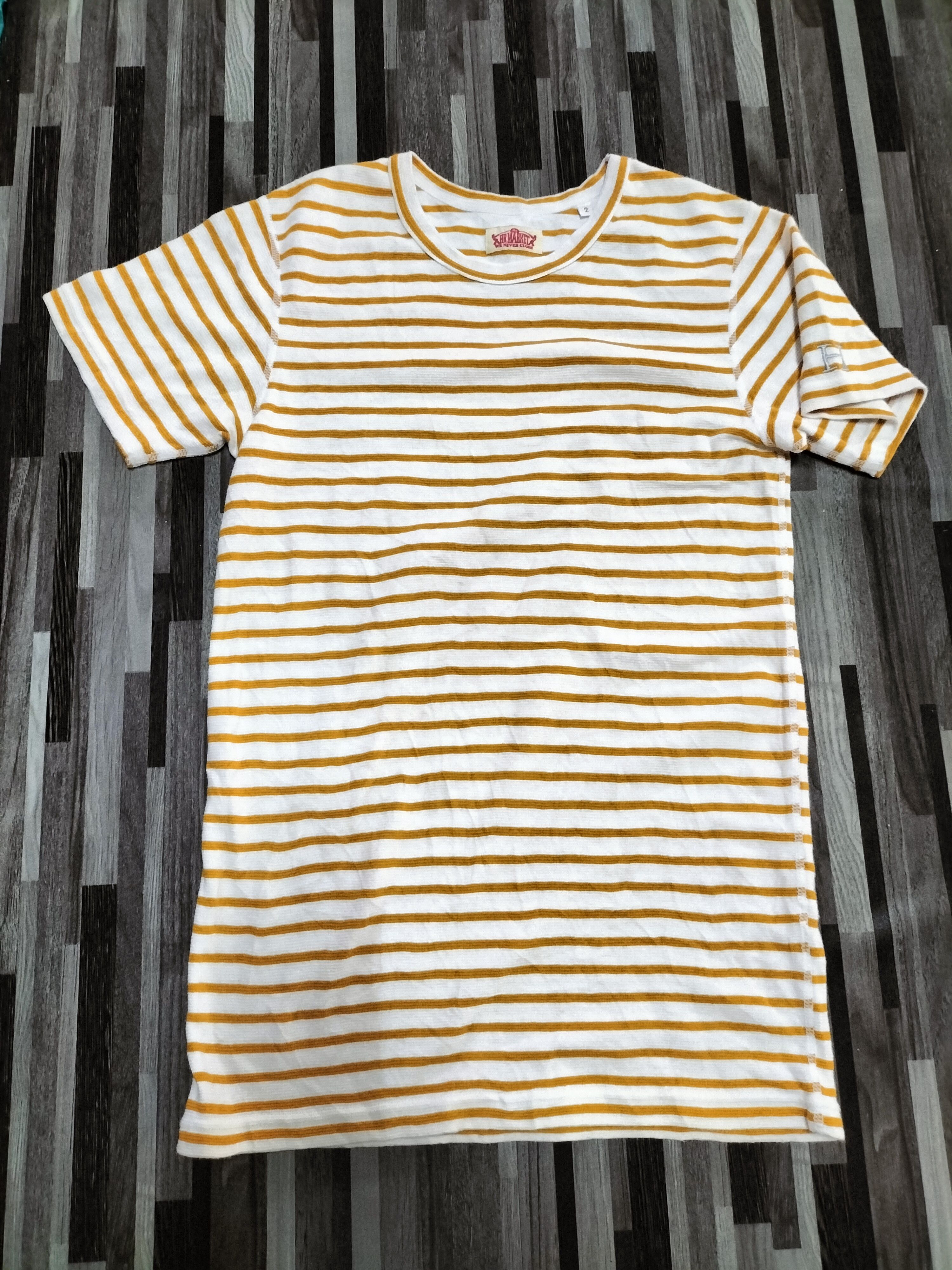 HRMTG HR MARKET STRIPES SLIMFIT TEE FASHION STREET Size US M / EU 48-50 / 2 - 1 Thumbnail