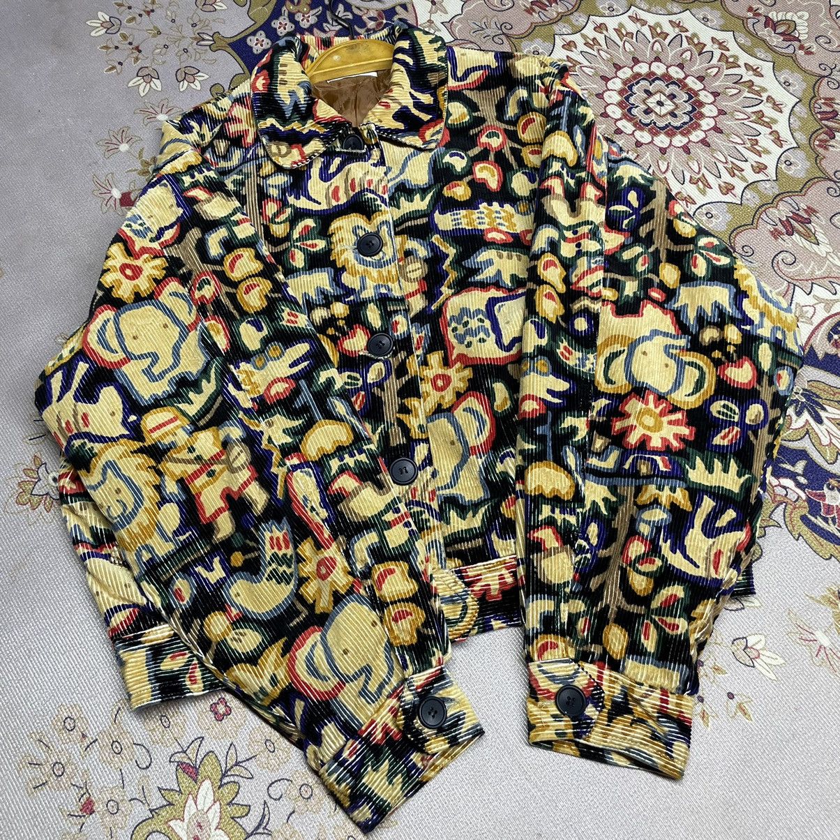 Japanese Brand Vintage JapaneseBrand T’bis Studio curduroy trucker jacket Size US M / EU 48-50 / 2 - 4 Thumbnail