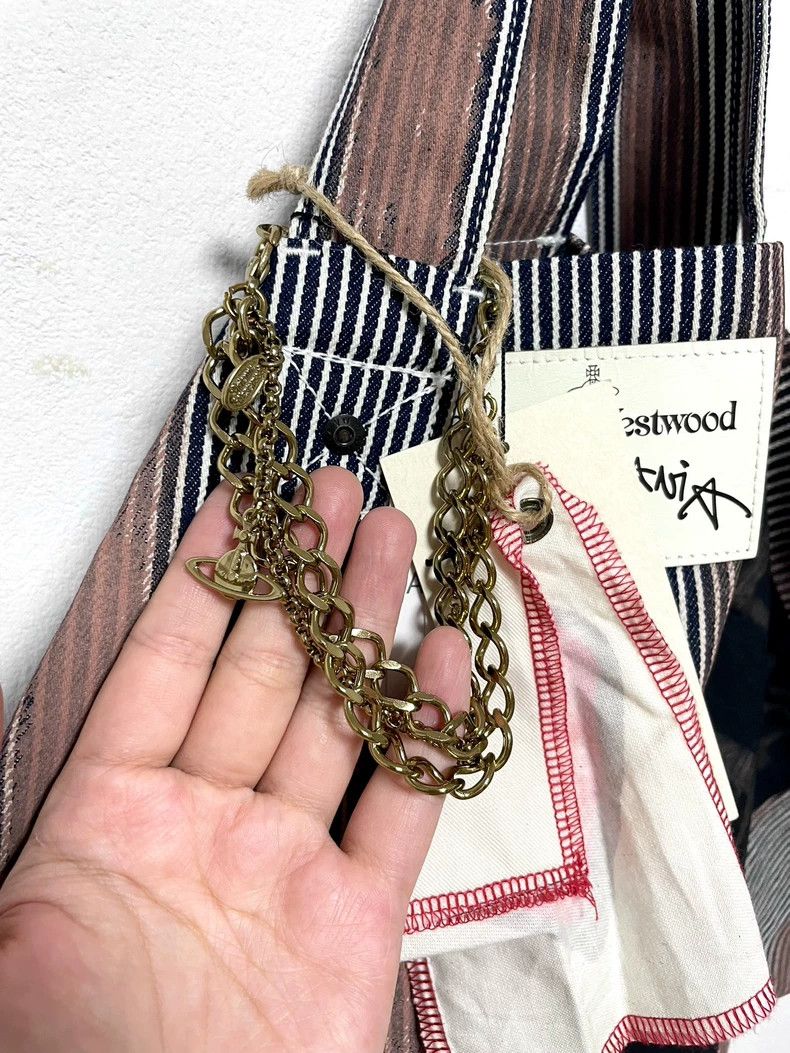 Vivienne Westwood Vivienne Westwood size os Pony print irregular stripe canva Size ONE SIZE - 7 Thumbnail