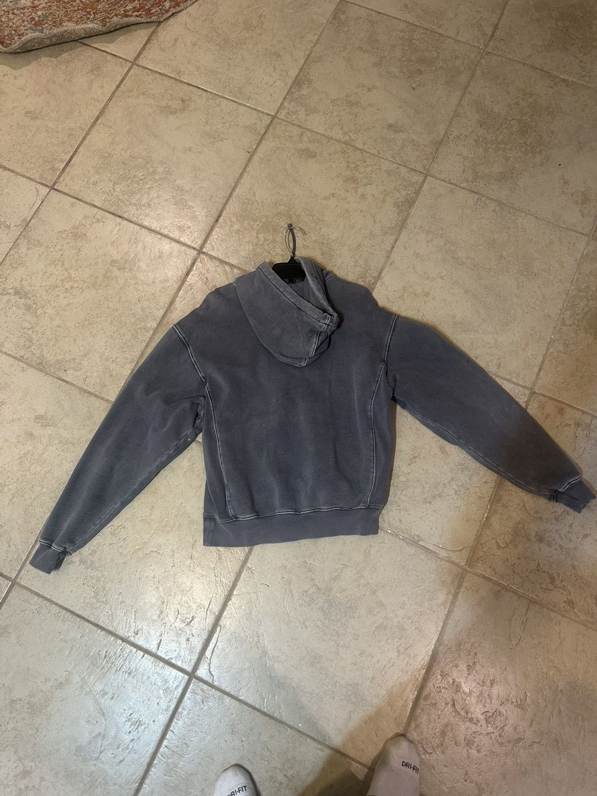 Kith KITH grey acid wash hoodie sz xs Size US XS / EU 42 / 0 - 3 Thumbnail