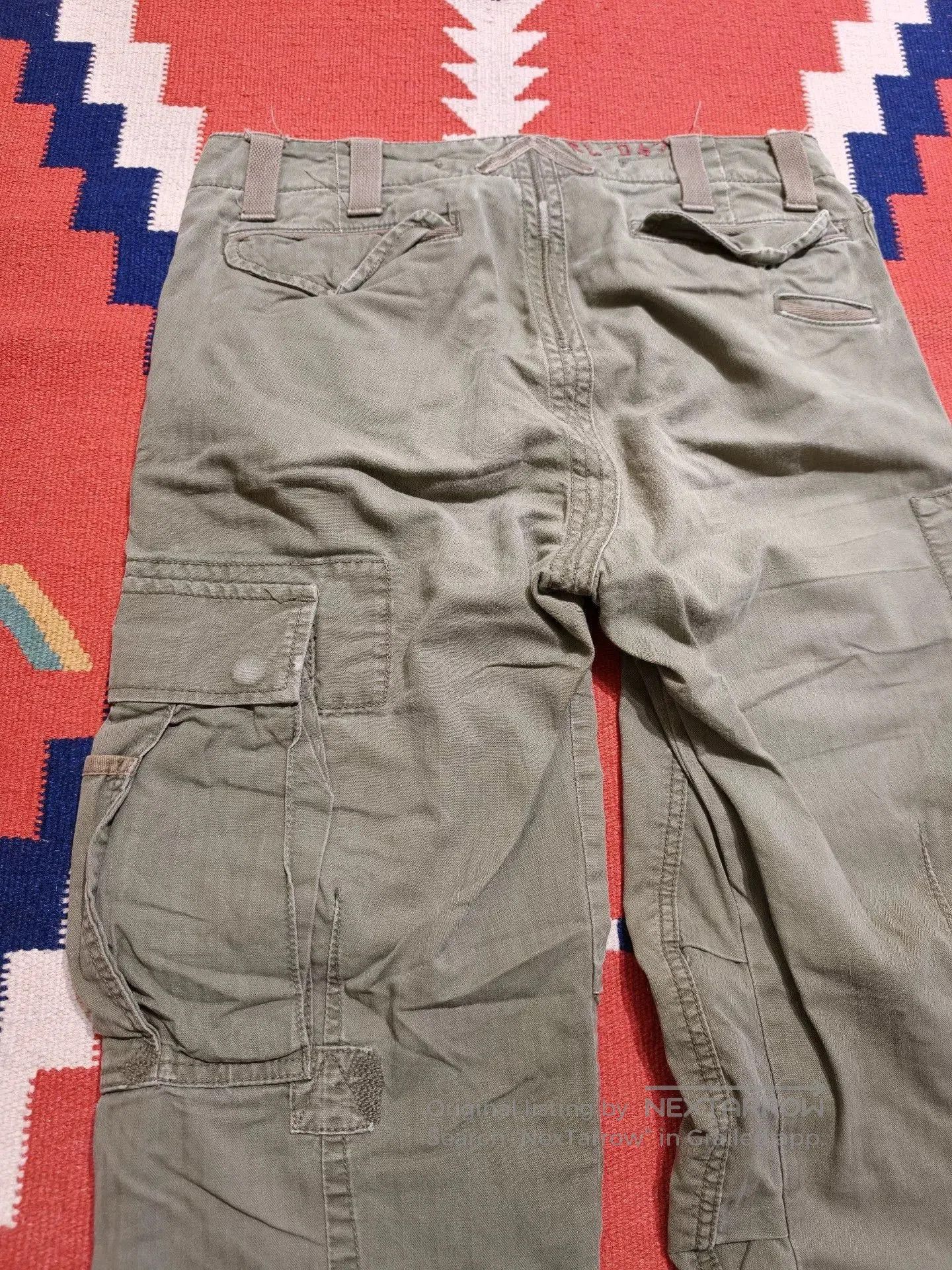 RRL Ralph Lauren RRL Ralph Lauren Vintage Cargo Paratrooper Pants. Size US 32 / EU 48 - 7 Thumbnail