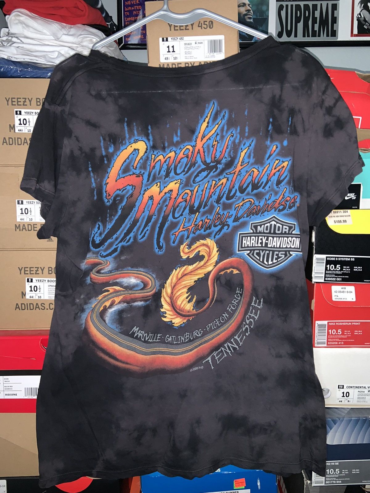Harley Davidson Harley Davidson Smoky Mountains Dragon Tee Size XL / US 12-14 / IT 48-50 - 4 Thumbnail
