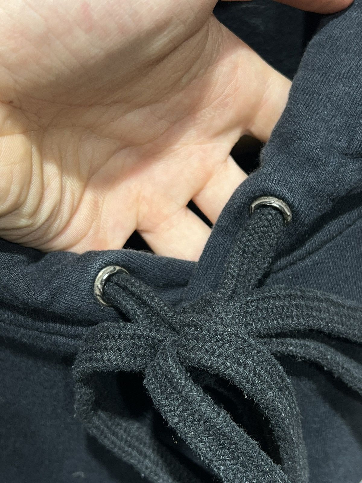 Chrome Hearts 🚨 Chrome Hearts scroll logo dark blue Hoodie Late 1990's Size US M / EU 48-50 / 2 - 7 Thumbnail