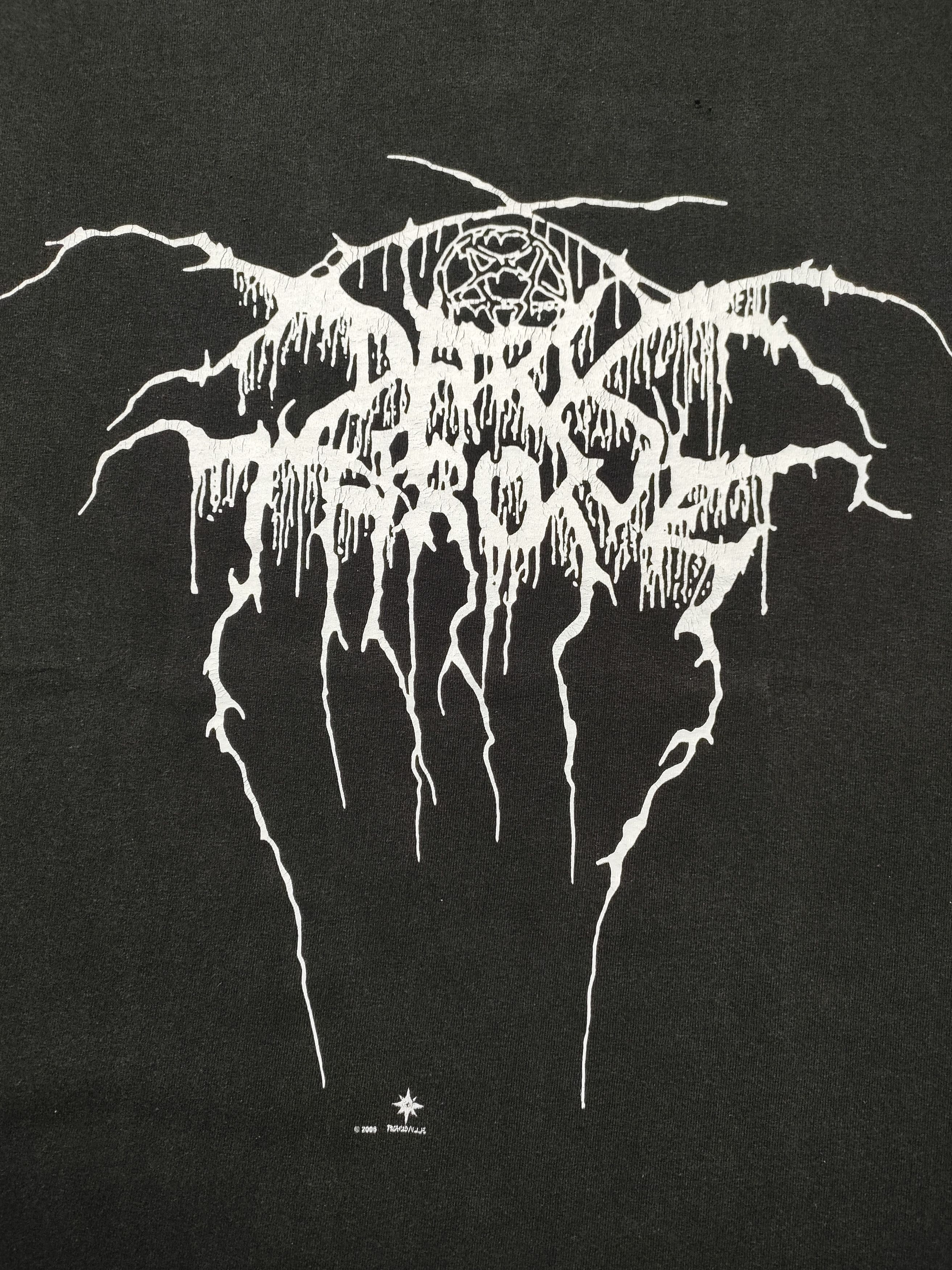 Band Tees ©2006 DARKTHRONE "True Norwegian Black Metal" Vintage Tee Size US XL / EU 56 / 4 - 3 Thumbnail