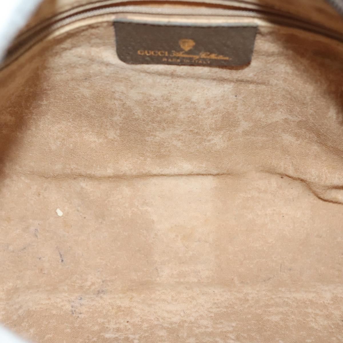 Gucci GUCCI GG Supreme Web Sherry Line Shoulder Bag Pvc Beige Size ONE SIZE - 18 Thumbnail