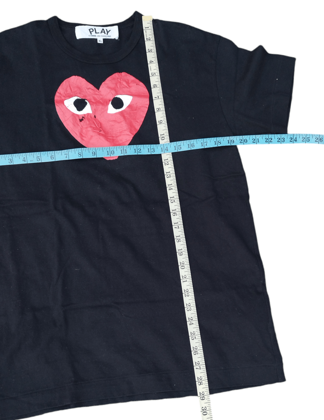 Comme des Garcons × Comme des Garcons PLAY × Junya Watanabe Comme des garcons play big logo t-shirt Size US XL / EU 56 / 4 - 7 Thumbnail