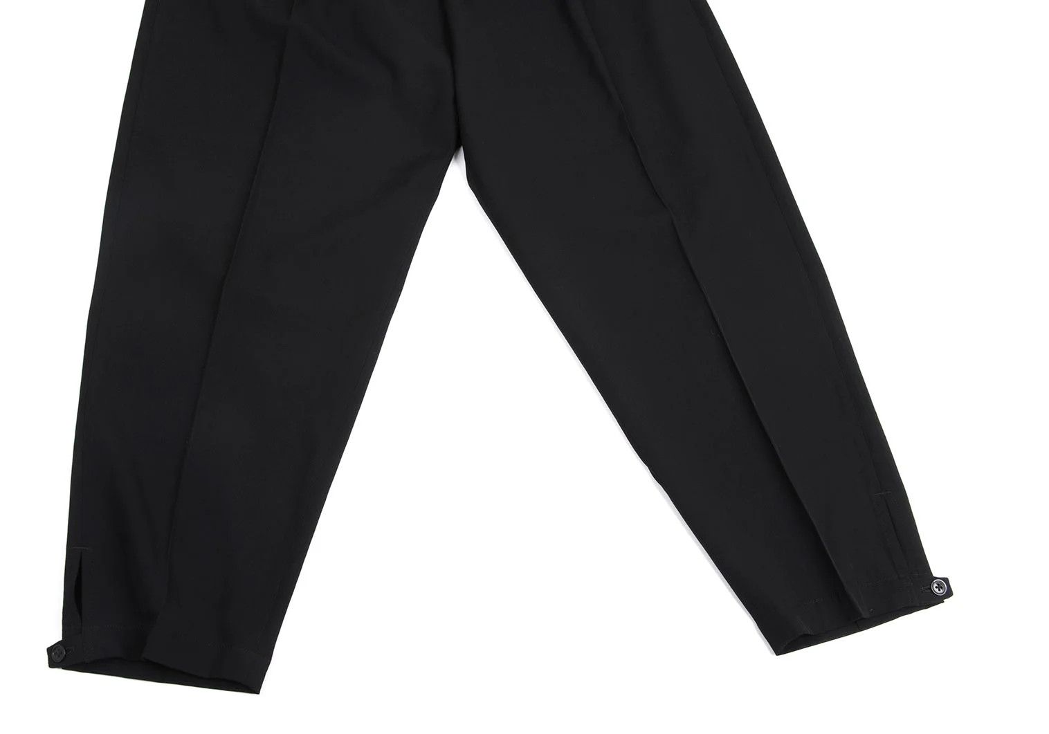 Yohji Yamamoto Yohji Yamamoto Wool Gabardine Pants Black S Size US 36 / EU 52 - 6 Thumbnail