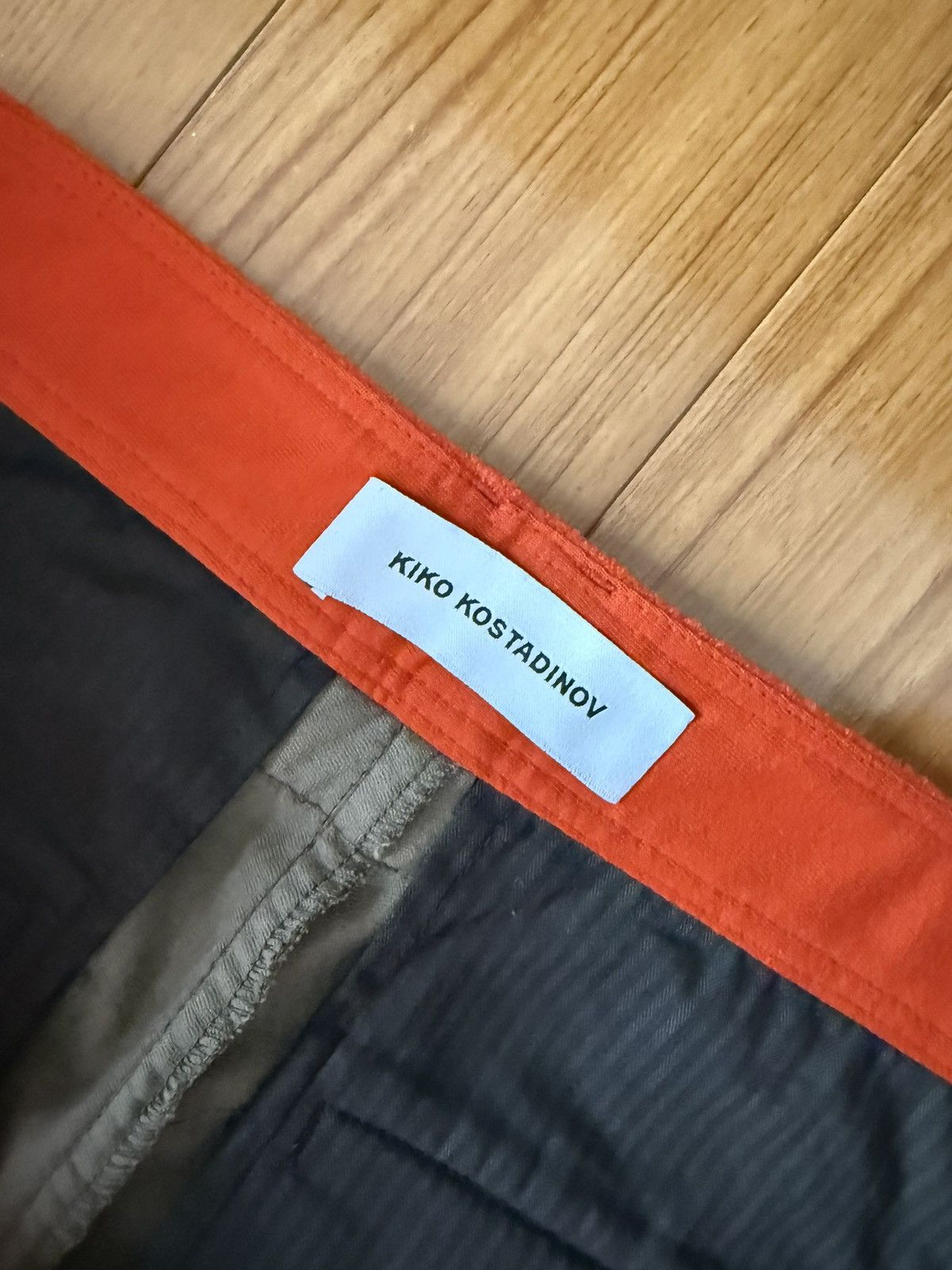 Kiko Kostadinov Meno Trousers | Tangerine/Lichen Green | 46 Size US 30 / EU 46 - 3 Thumbnail