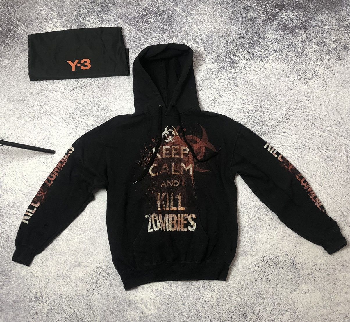 Vintage Vintage men’s merch hoodie Kill Zombies usa size M y2k rare Size US M / EU 48-50 / 2 - 1 Thumbnail