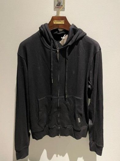 Tom Ford o1w1db10824 Zip-Up Hoodie in Black Size US L / EU 52-54 / 3 - 1 Preview