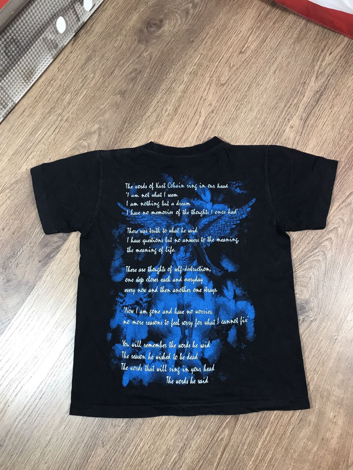 Nirvana × Vintage Vintage 90s Kurt Cobain Nirvana T Shirt Rare Size US XS / EU 42 / 0 - 4 Thumbnail