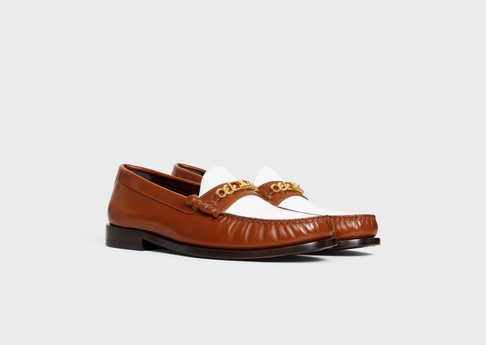 Celine Celine Luco Triomphe Chain Loafers Size US 6 / IT 36 - 2 Thumbnail