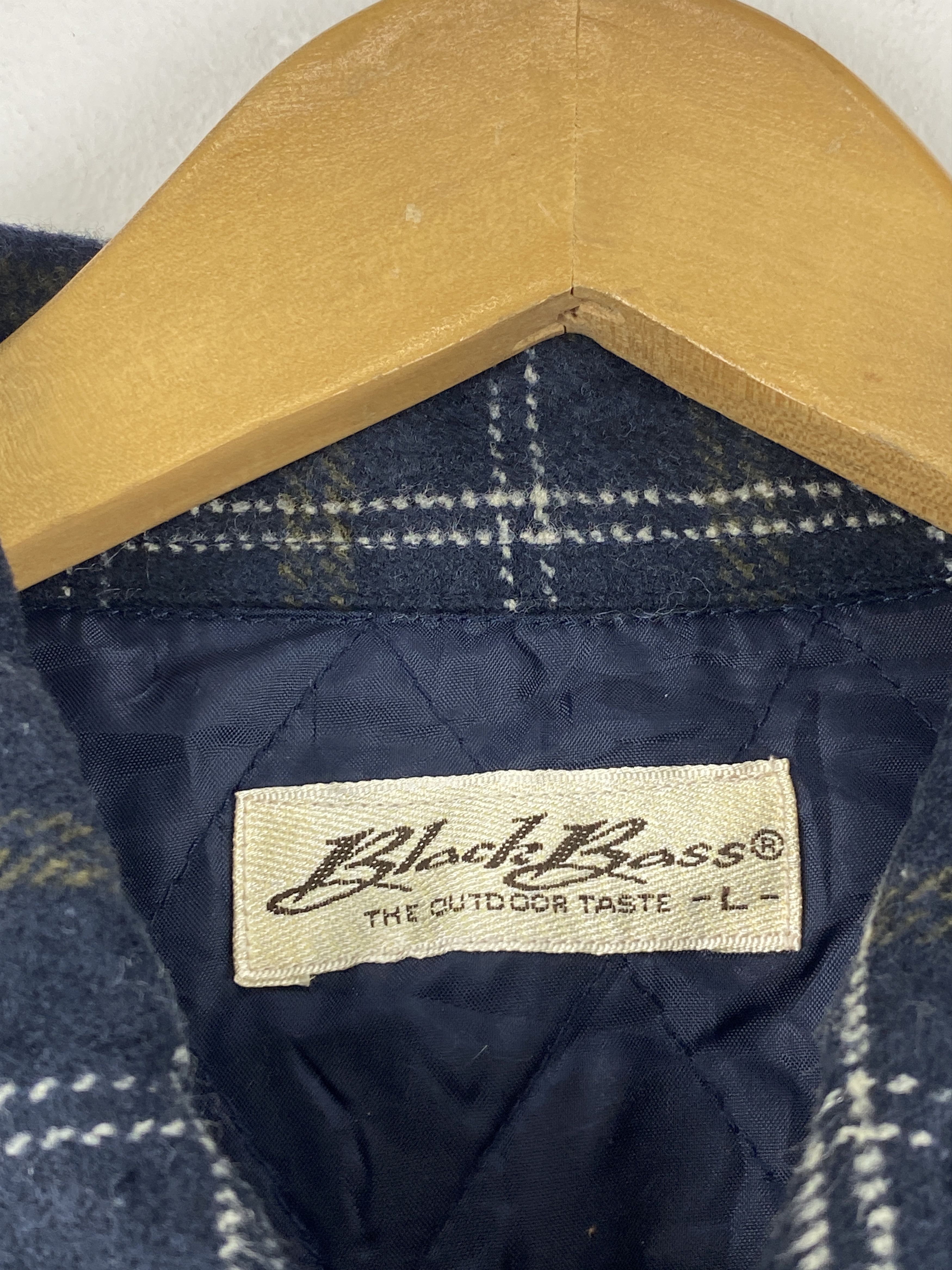 Japanese Brand Vintage BlackBass ShadowPlaid Zipper Flannel Jacket J1986 Size US L / EU 52-54 / 3 - 5 Thumbnail