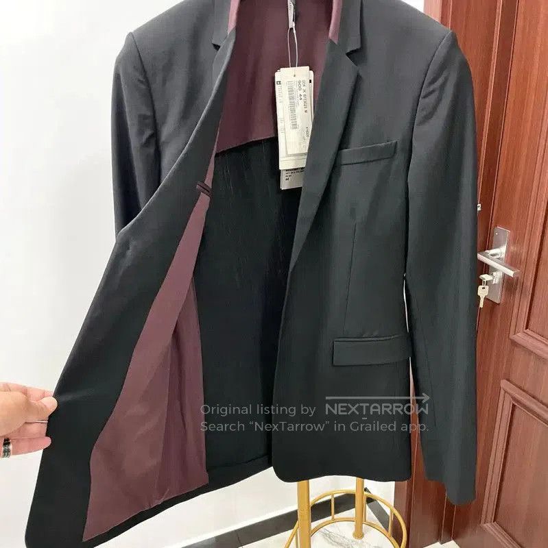 Dior Dior Black Wool Men's Outerwear . Size US S / EU 44-46 / 1 - 6 Thumbnail
