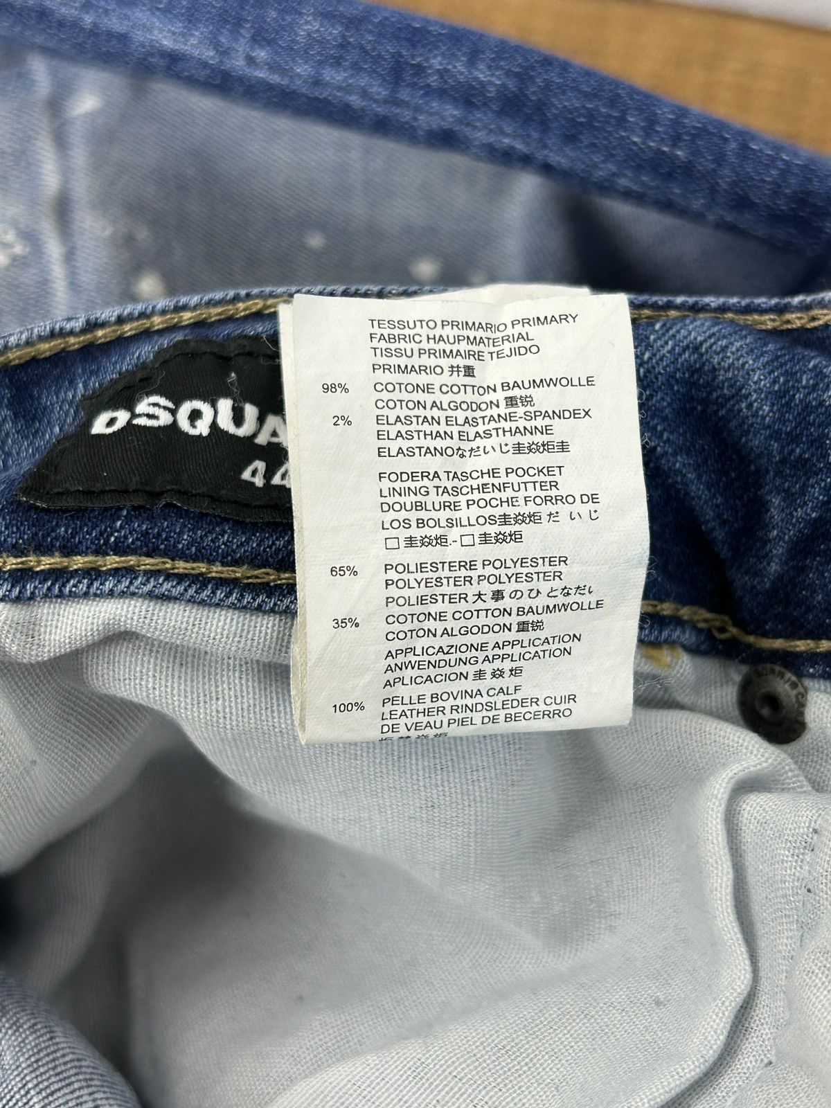 Dsquared2 Dsquared2 Skinny Elastane Denim Jeans Size 44 Size 30" / US 8 / IT 44 - 13 Thumbnail
