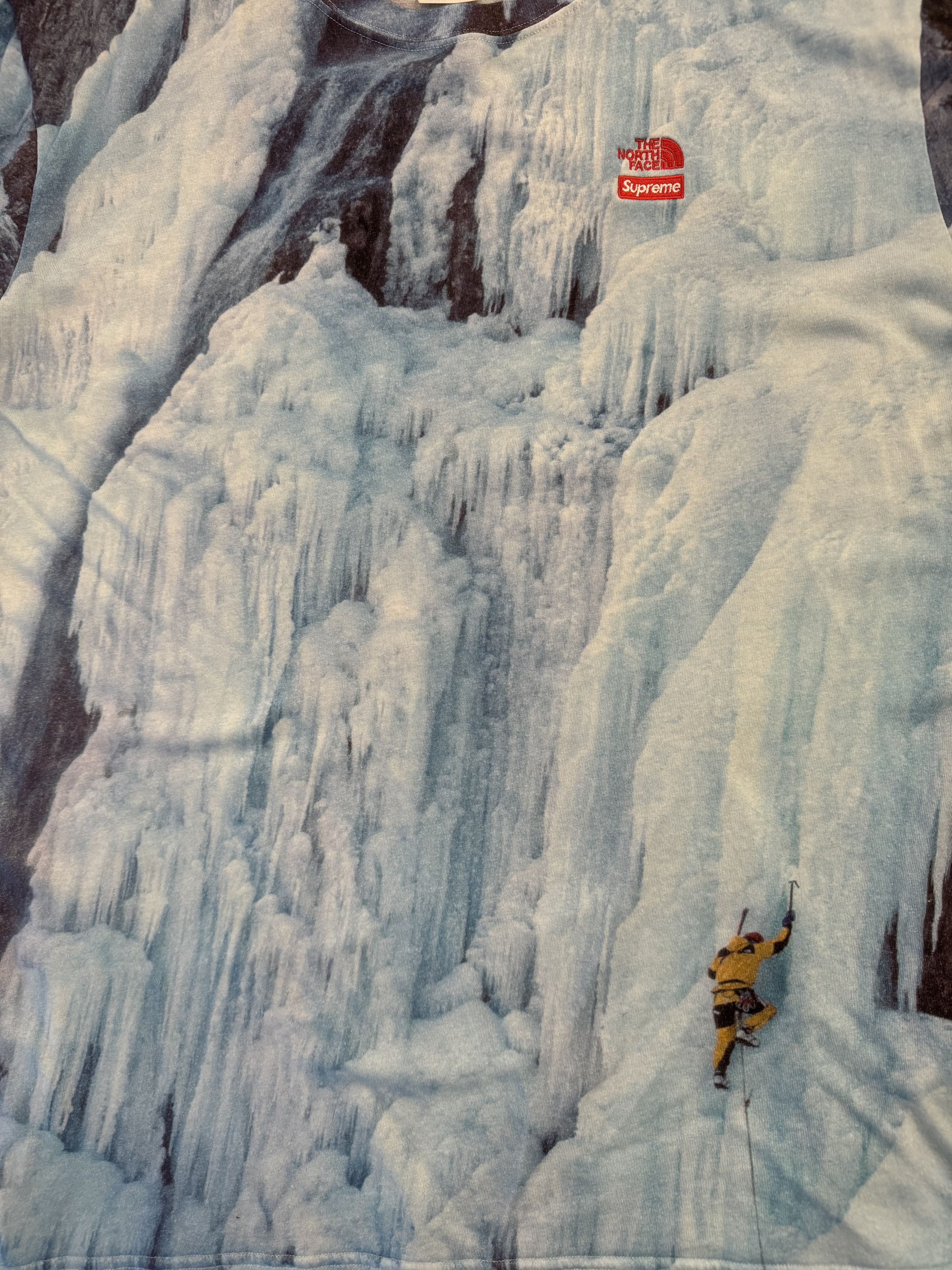 Supreme × The North Face Supreme The North Face Ice Climb Tee Size US M / EU 48-50 / 2 - 2 Thumbnail