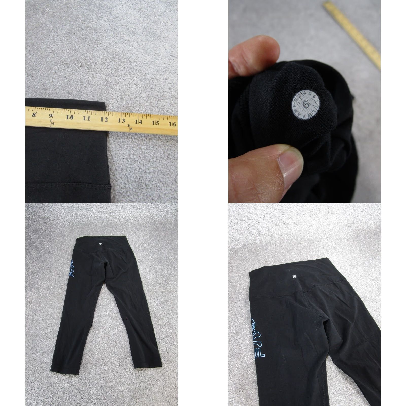 Lululemon Lululemon Soulcycle Womens Leggings 6 Align Crop Extra Large XL Black Stretch Yoga Size 28" / US 6 / IT 42 - 8 Thumbnail
